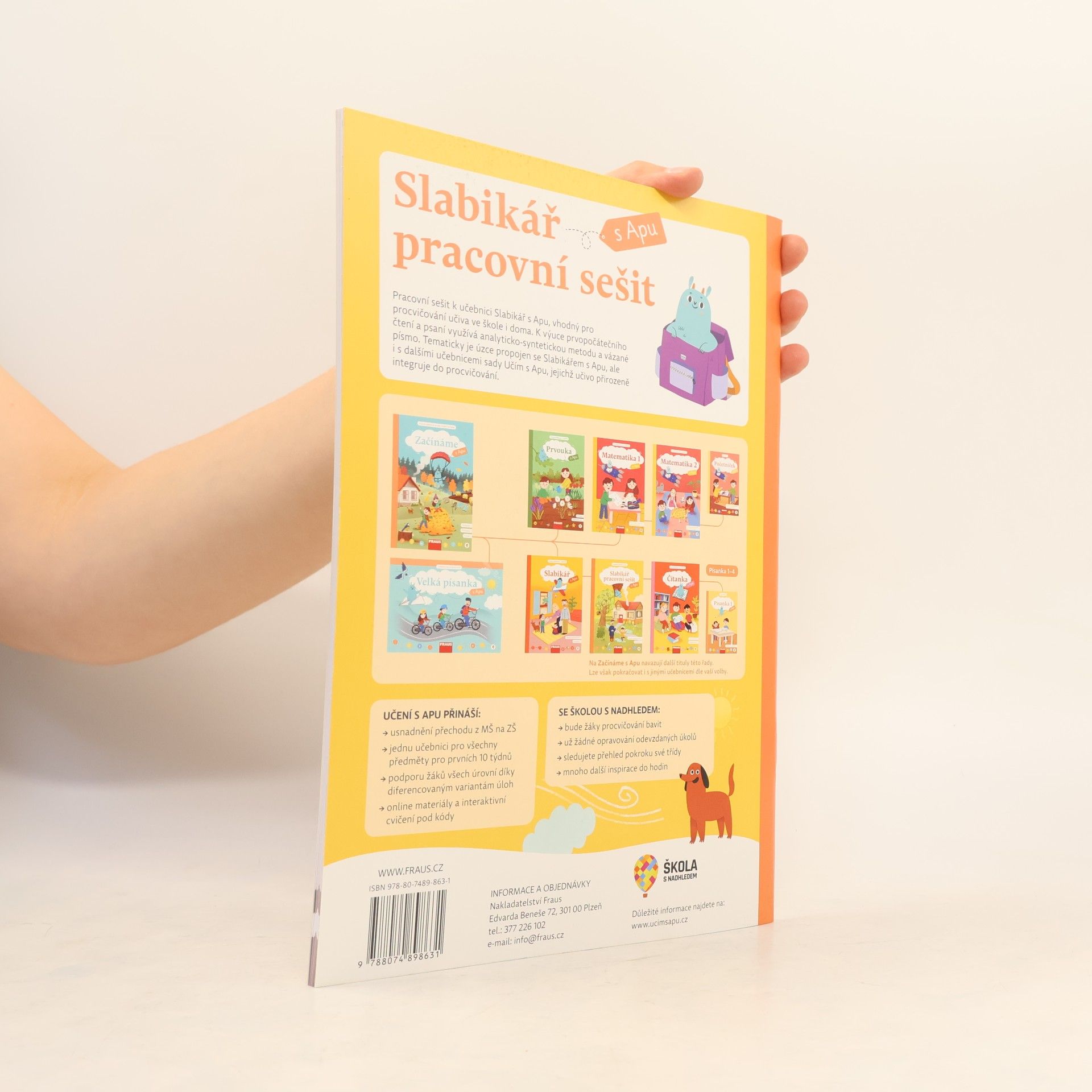 s.r.o Nakladatelství Fraus Slabikář pracovní sešit s Apu