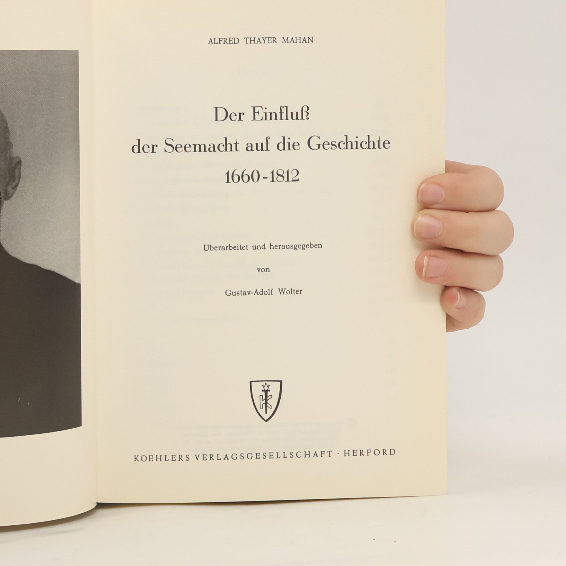 Mahan Alfred Thayer Der Einfluss der Seemacht auf die Geschichte