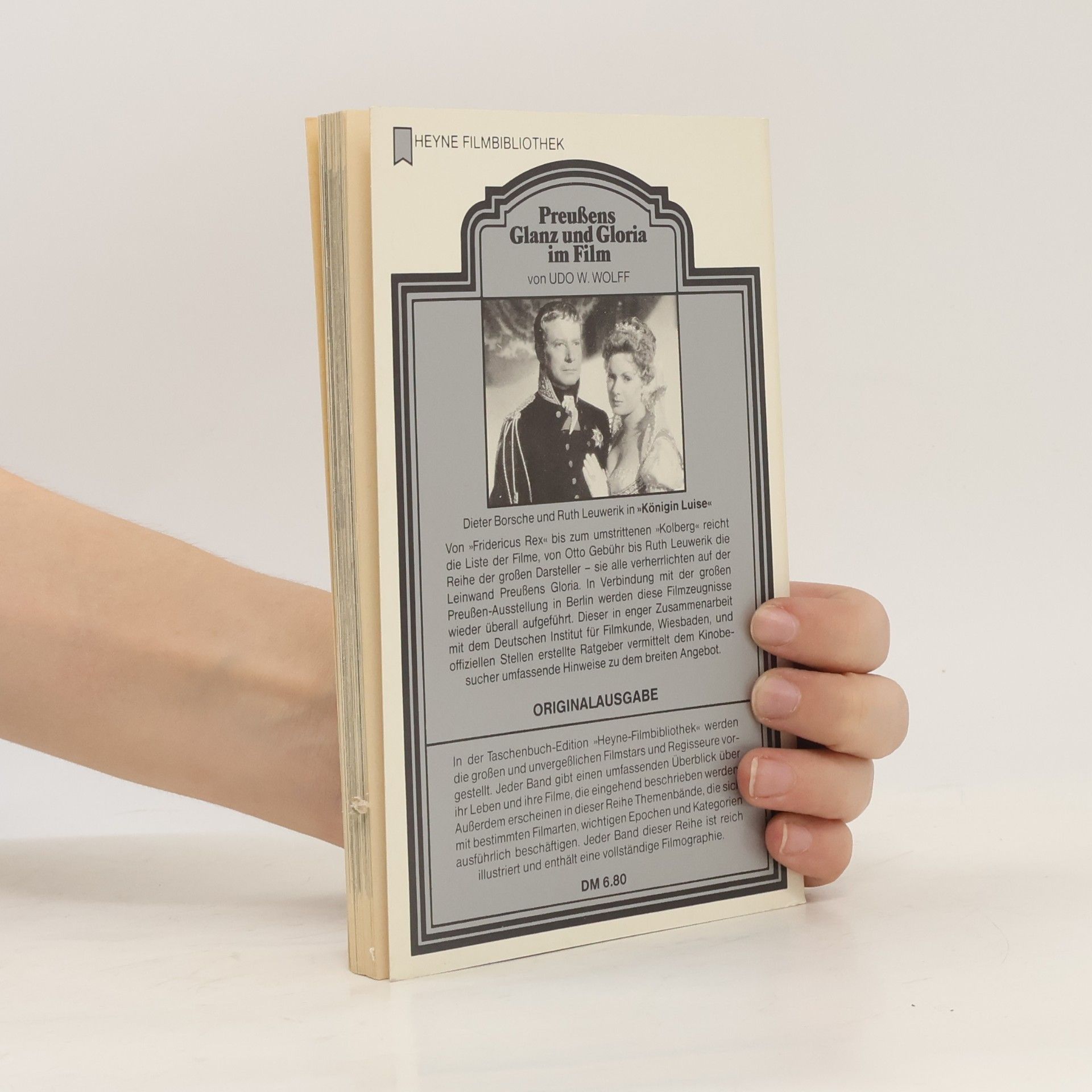 Udo W. Wolff Heyne Filmbibliothek - 36: Preußens Glanz und Gloria im Film