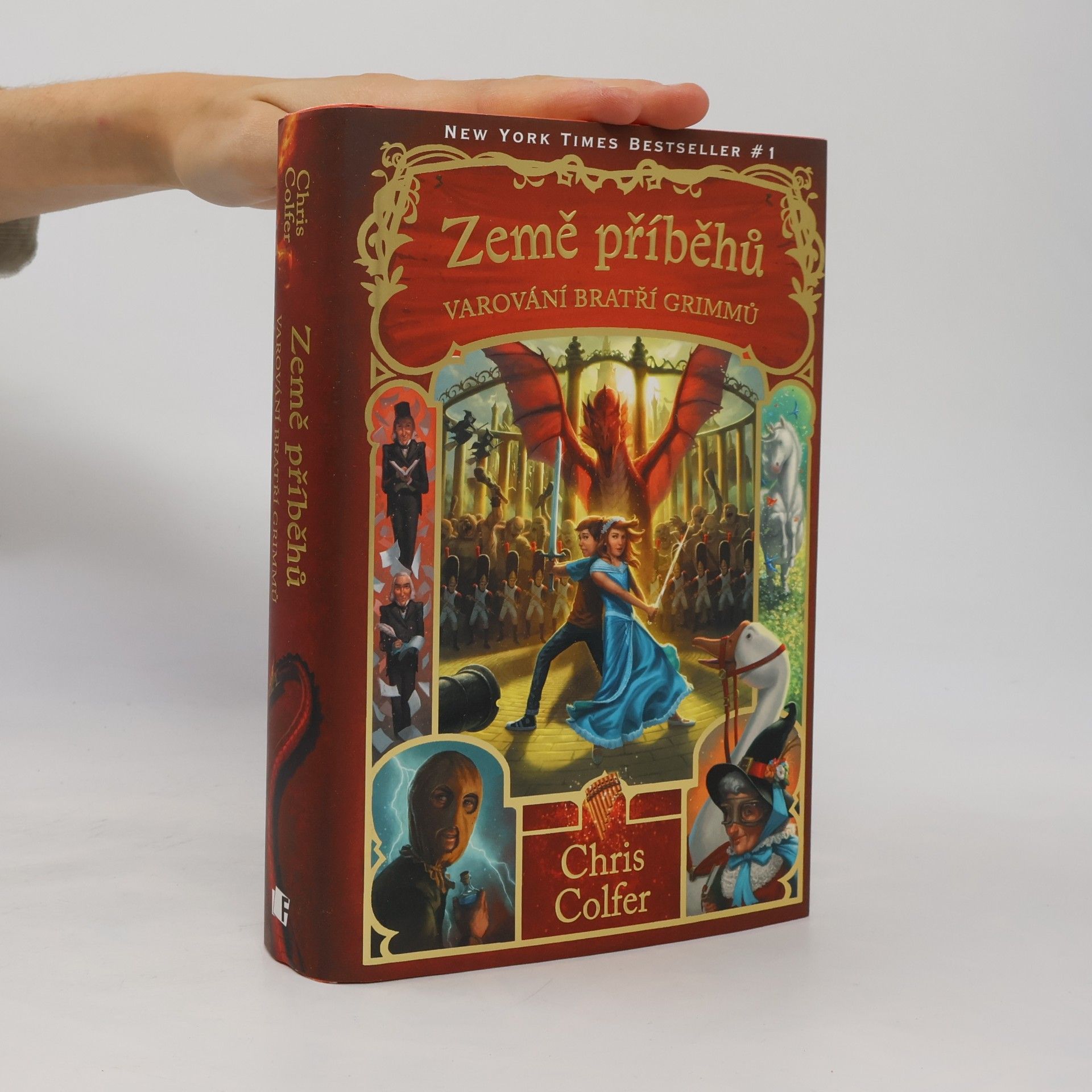 Chris Colfer Země příběhů. Varování bratří Grimmů