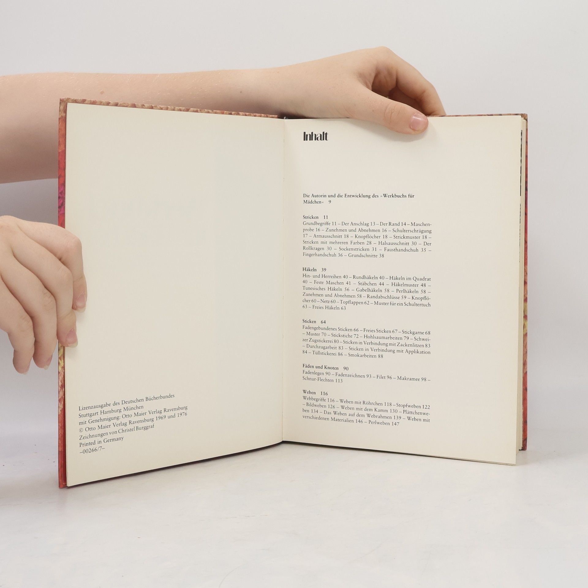 Ruth Zechlin Werkbuch für Mädchen