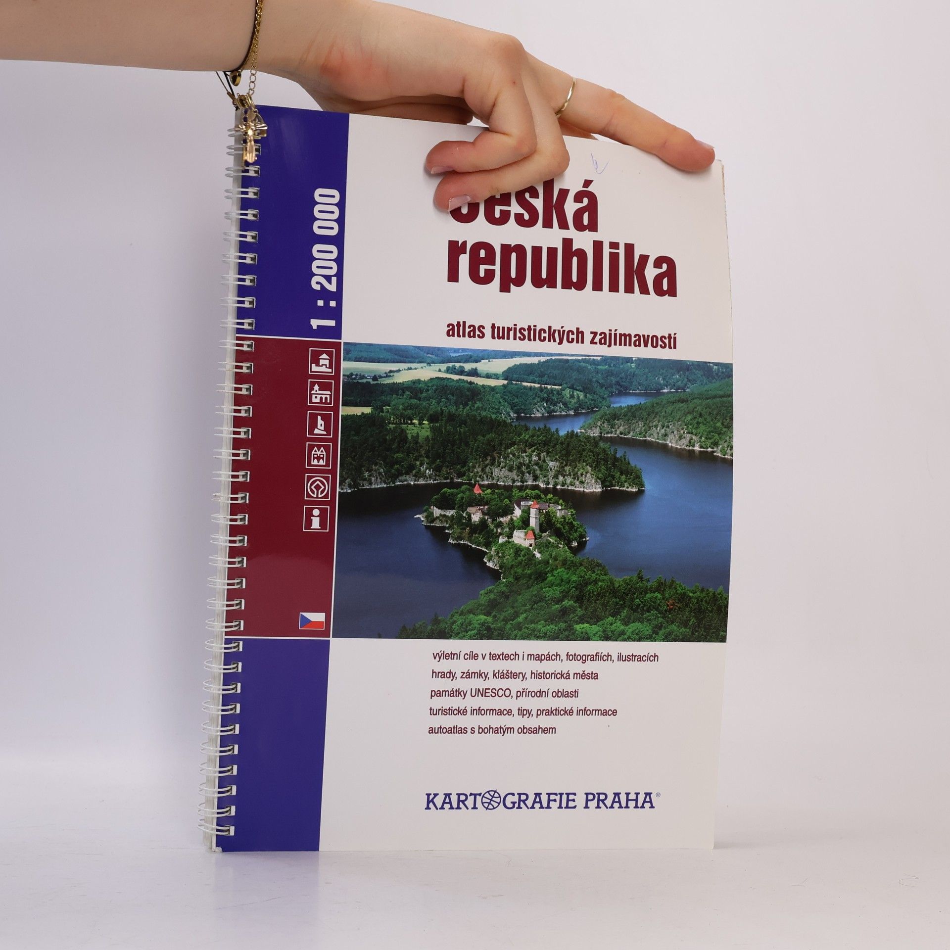 Kolektív autorov Česká republika - atlas turistických zajímavostí