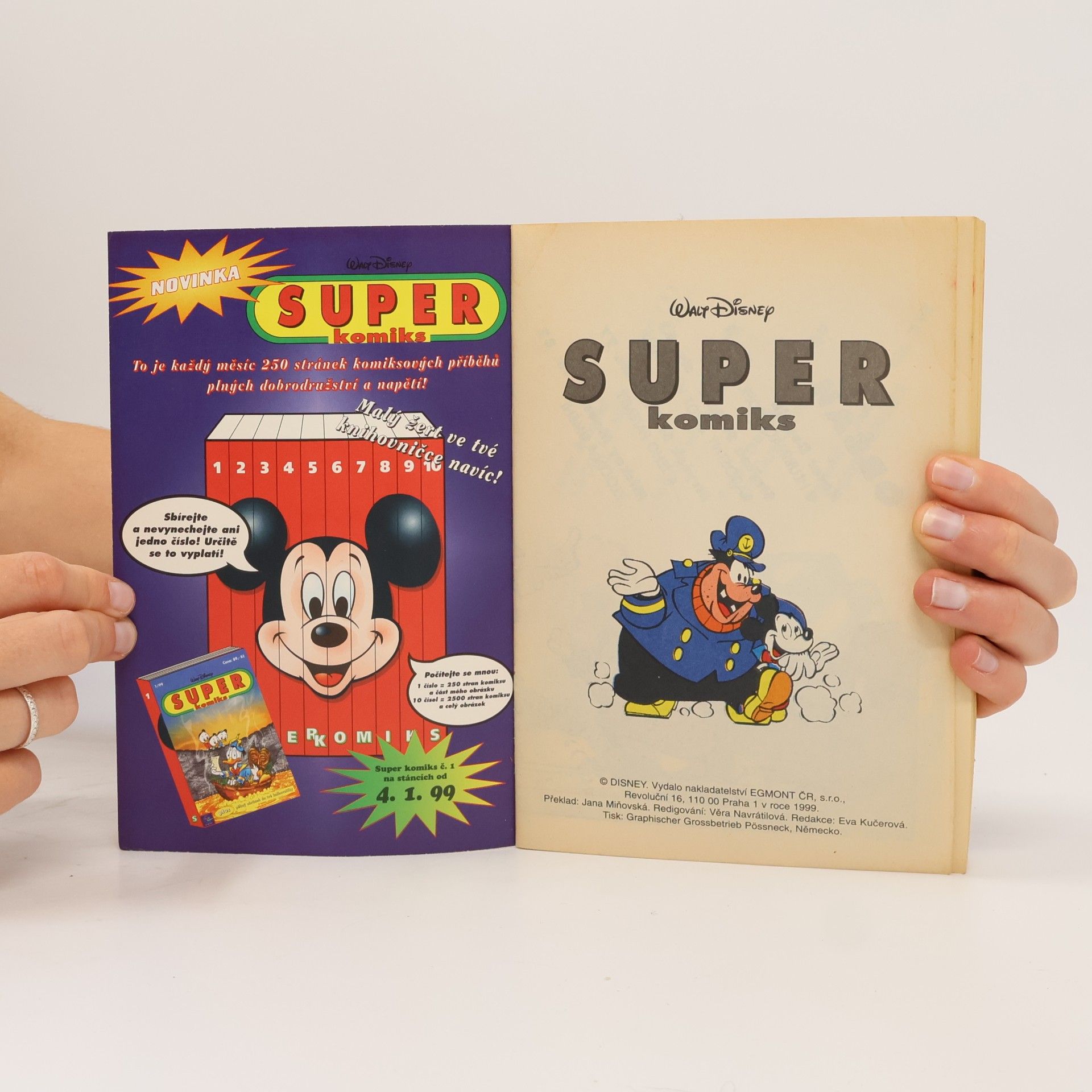 Collectif d'auteurs Super komiks 1