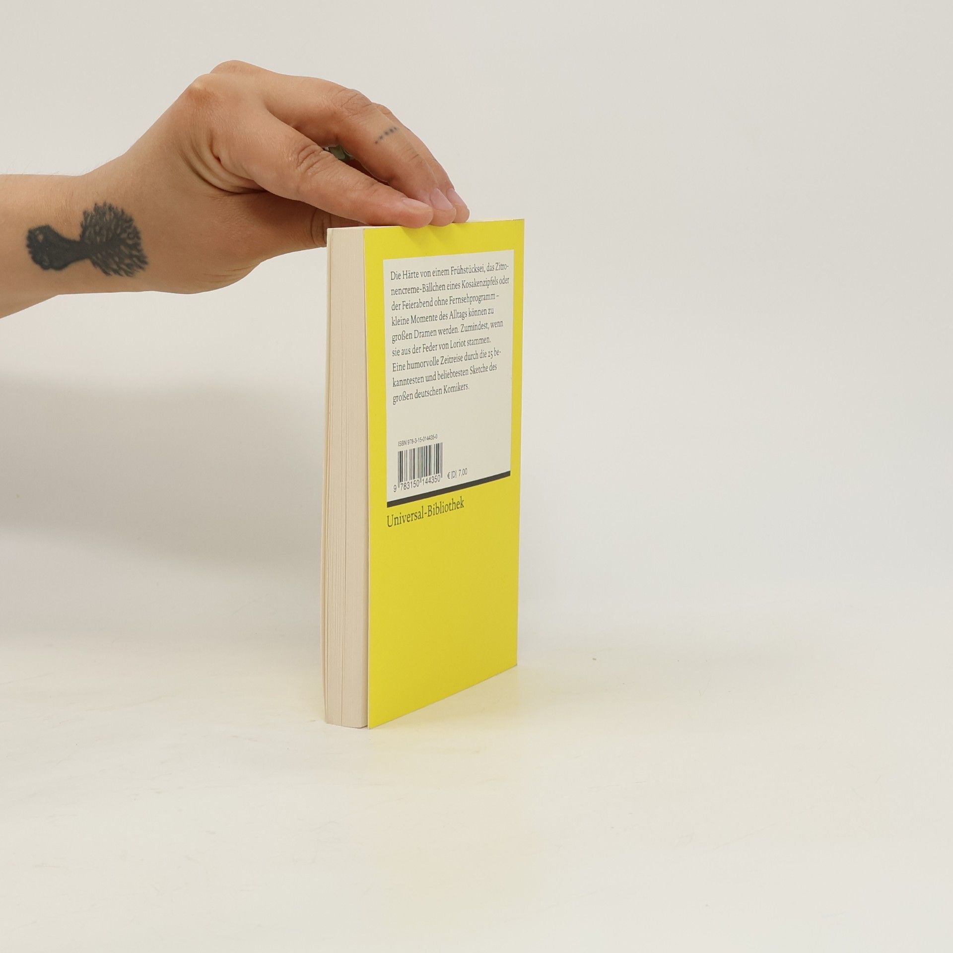 Loriot Die Jodelschule und andere dramatische Werke | Die beliebtesten und bekanntesten Sketche von Loriot | Reclams Universal-Bibliothek