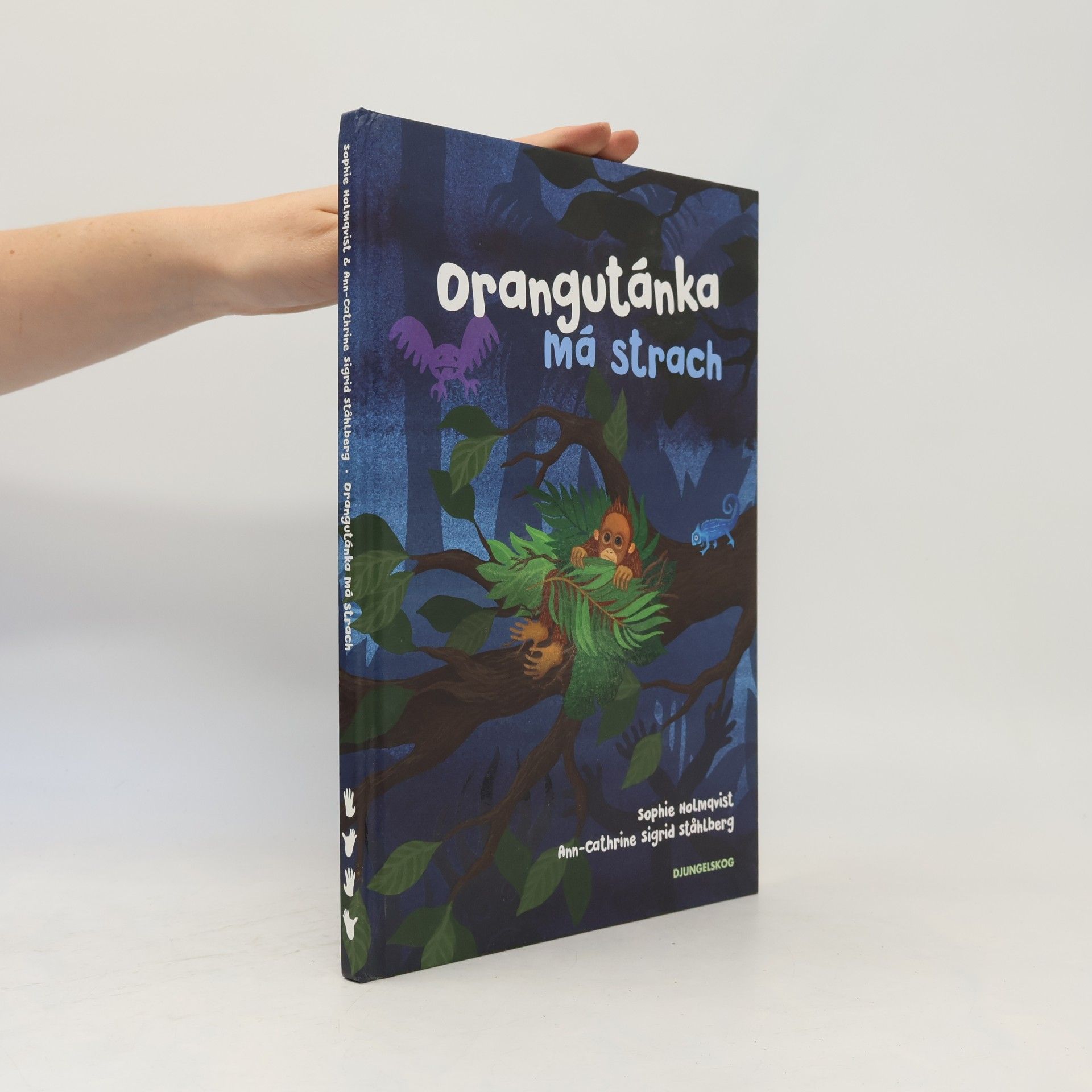 Sophie Holmqvist Orangutánka má strach