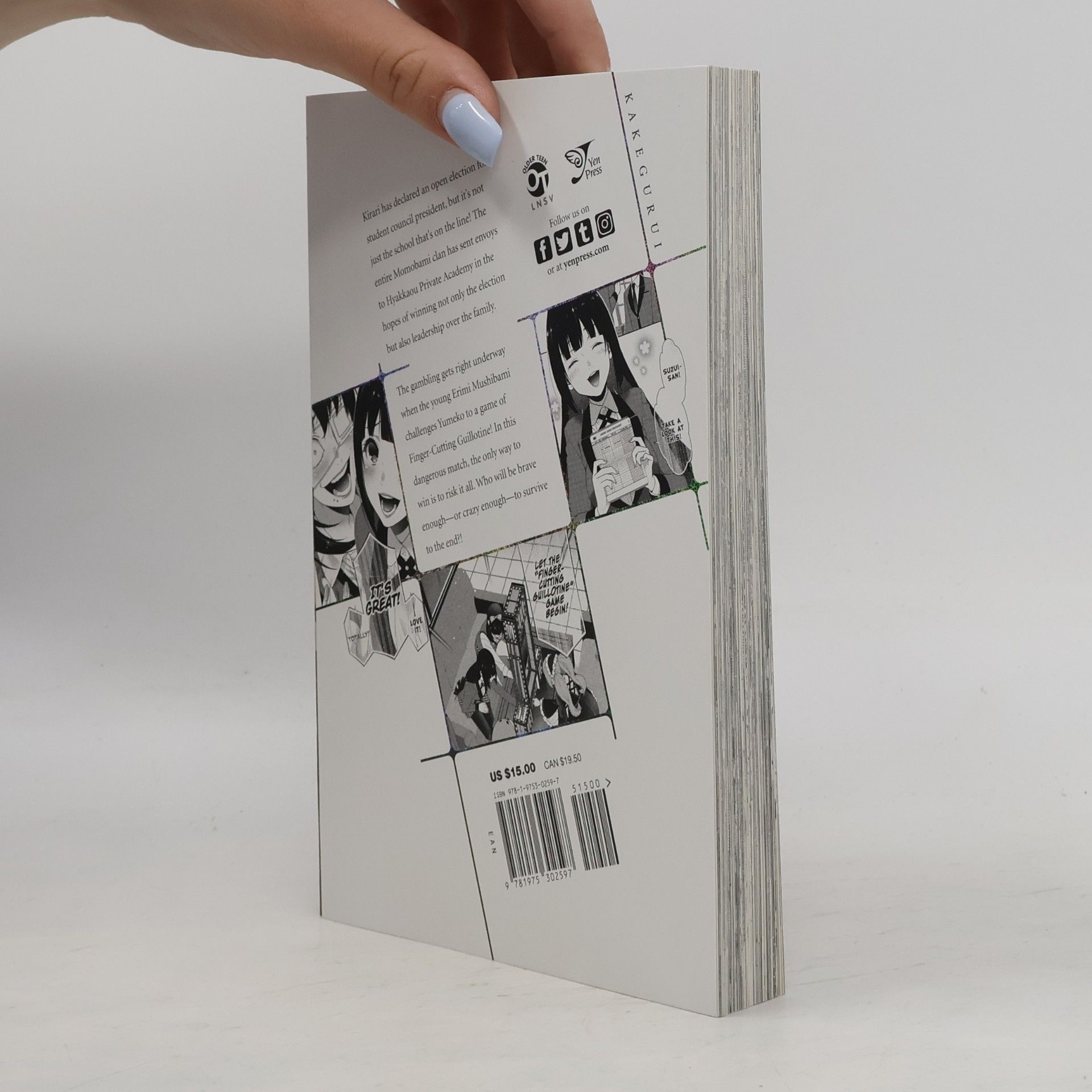 Homura Kawamoto Kakegurui: Compulsive Gambler, Vol. 7