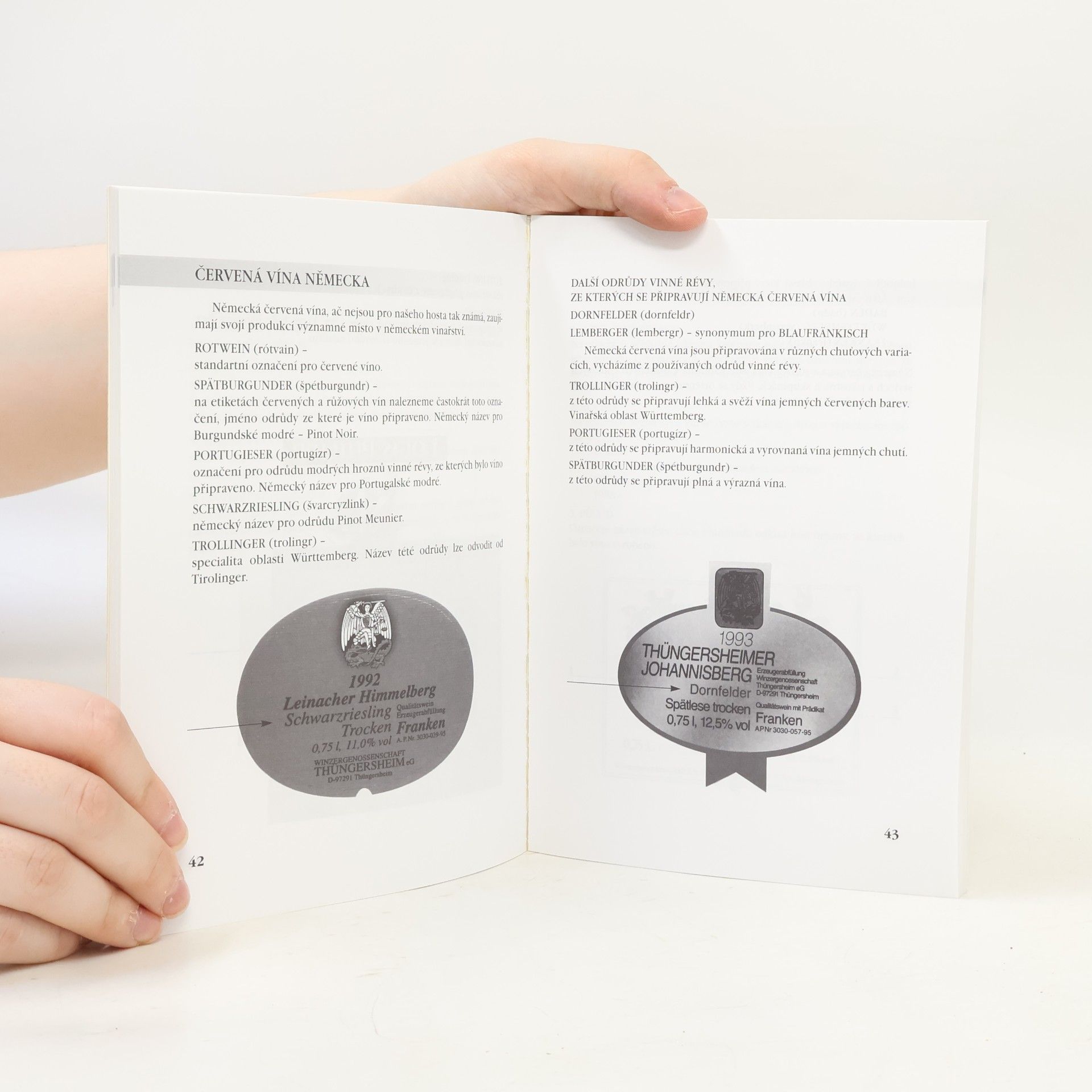 Petr Doležal Evropská vína v podmínkách české gastronomie. Část II. Vína Německa