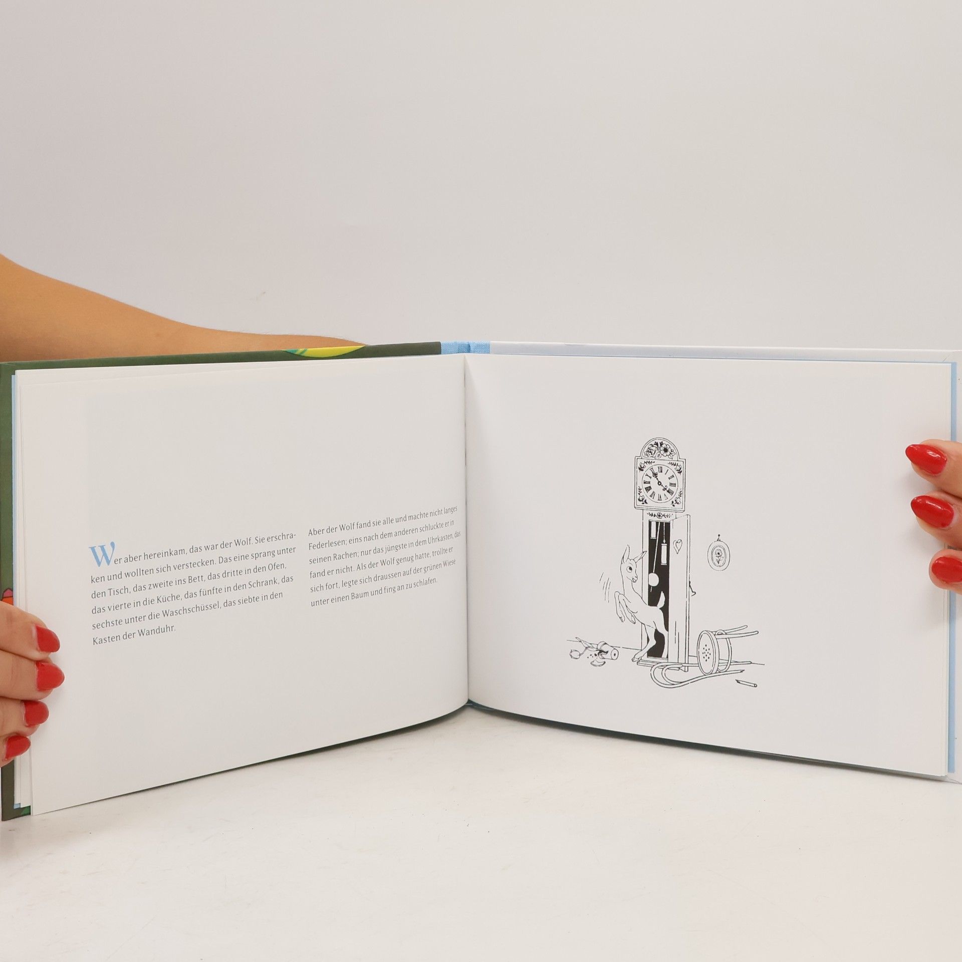 Jacob Grimm Der Wolf und die sieben jungen Geisslein