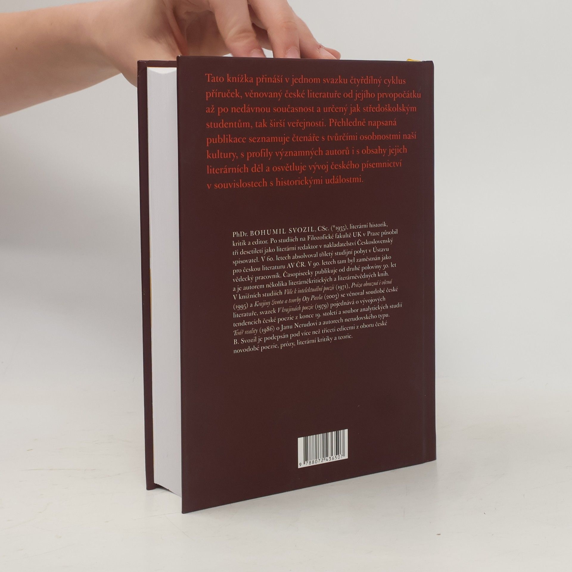 Bohumil Svozil Česká literatura ve zkratce. Období od 9. století po konec 20. století