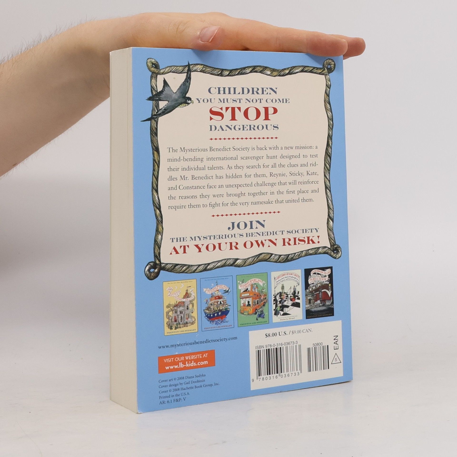 Trenton Lee Stewart The Mysterious Benedict Society and the Perilous Journey