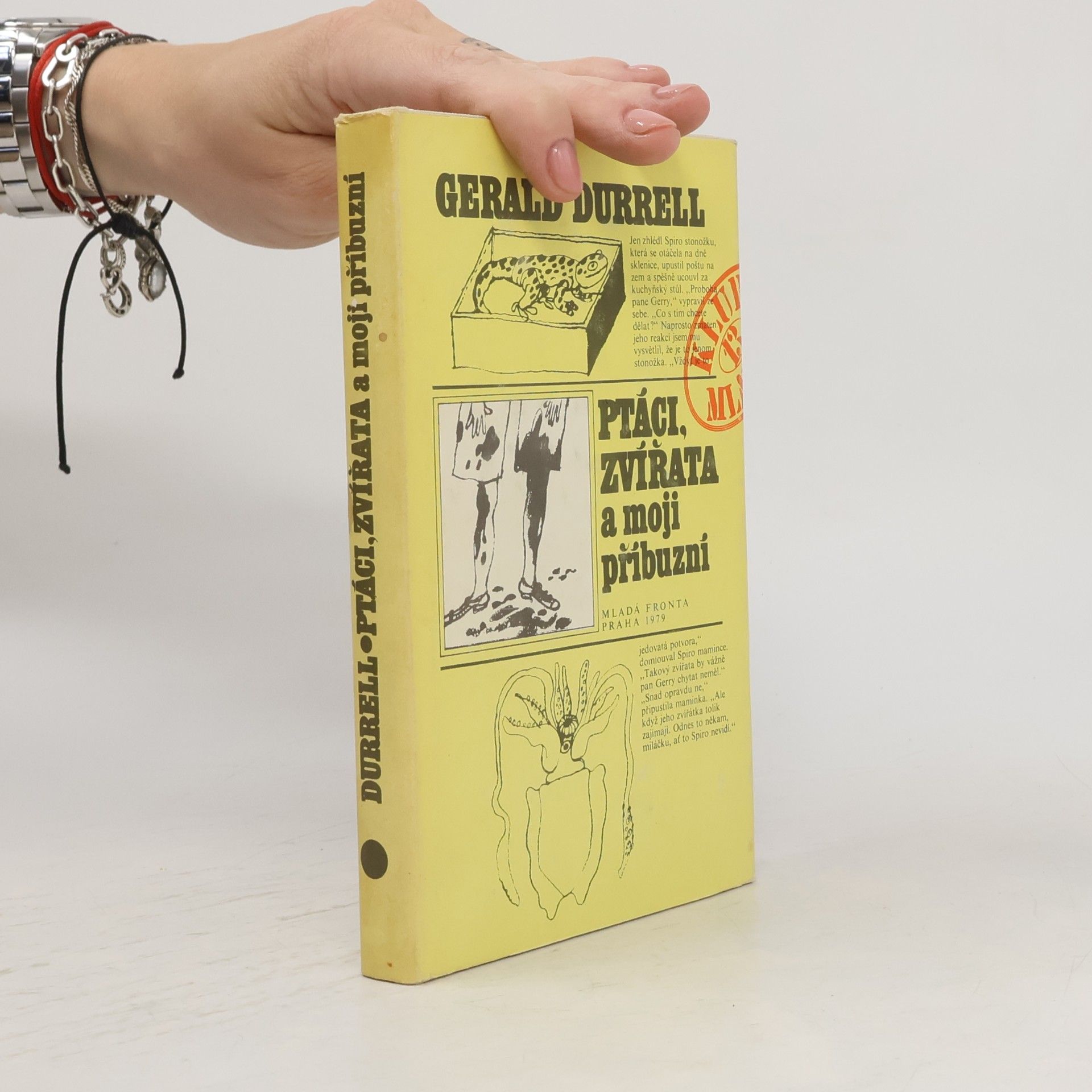 Gerald Durrell Ptáci, zvířata a moji příbuzní