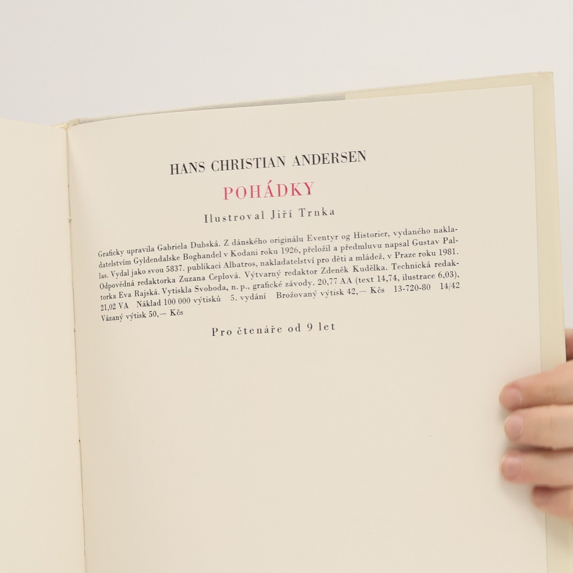 Hans-Christian Andersen Pohádky