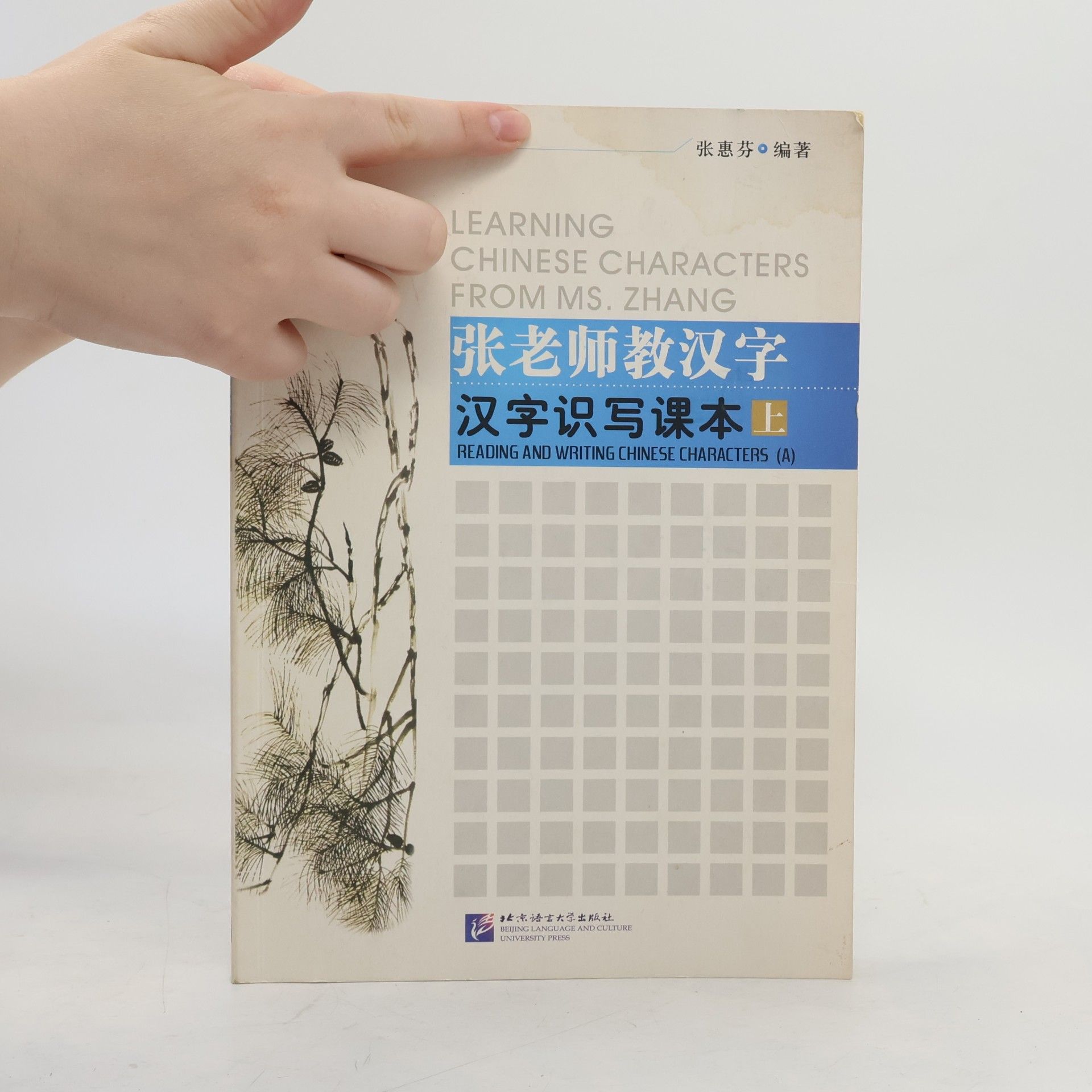 Huifen Zhang Learning Chinese characters from Ms. Zhang