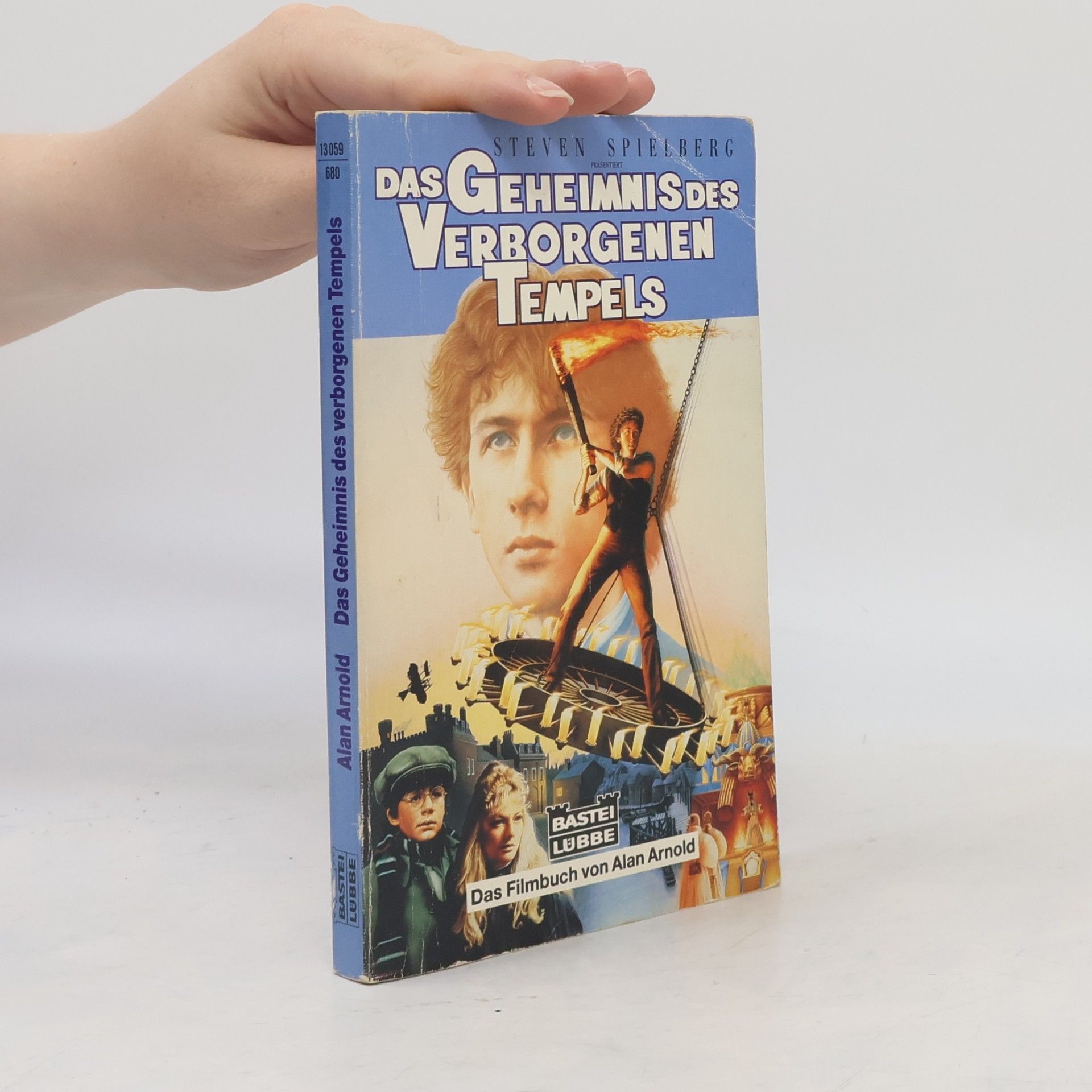 Steven Spielberg Das Geheimnis des verborgenen Tempels. Der erste Fall d. jungen Sherlock Holmes. Ein Roman nach d. Drehbuch v. Chris Columbus m. d. Figuren aus d. Werk v. Sir Arthur Conan Doyle