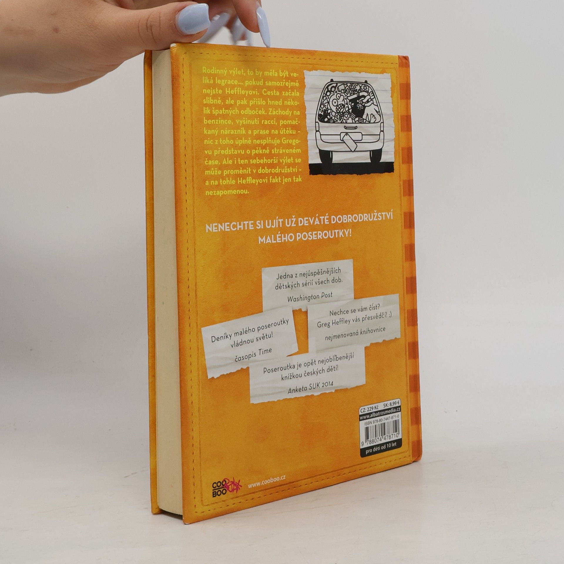 Jeff Kinney Deník malého poseroutky 9. Výlet za všechny peníze