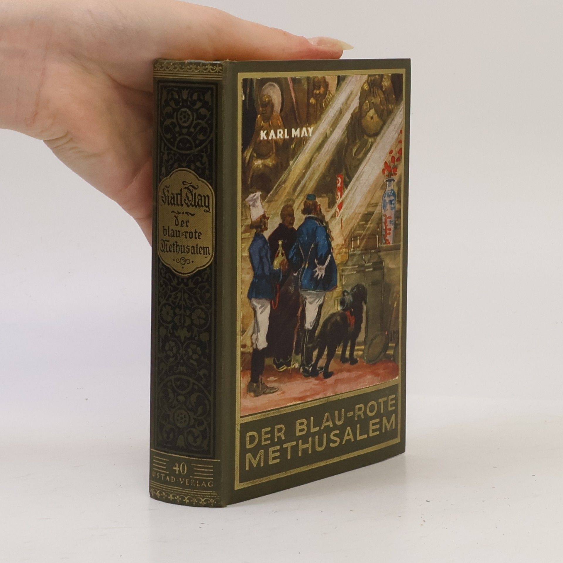 Karl May Der blau-rote Methusalem