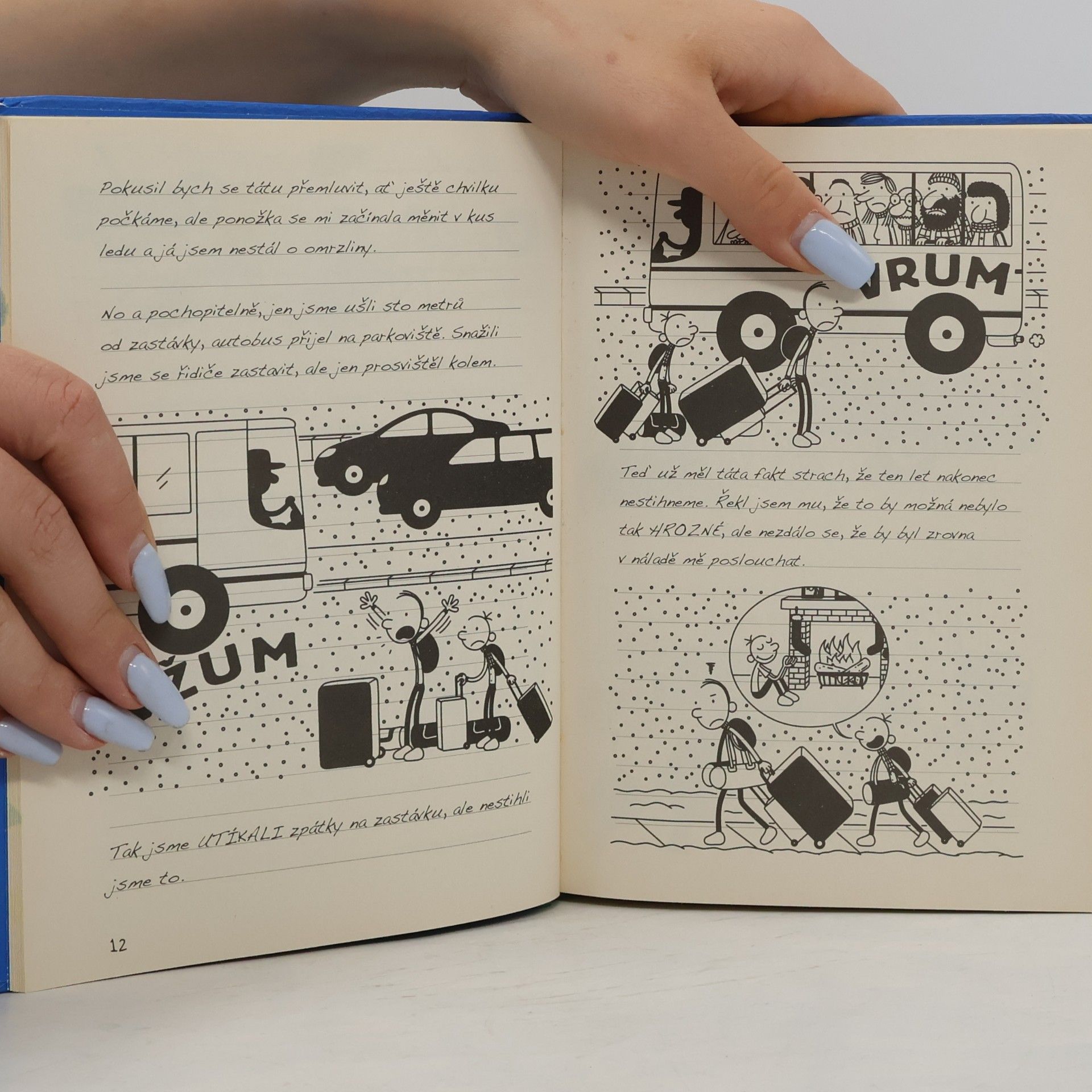 Jeff Kinney Deník malého poseroutky 12. Výprava za teplem