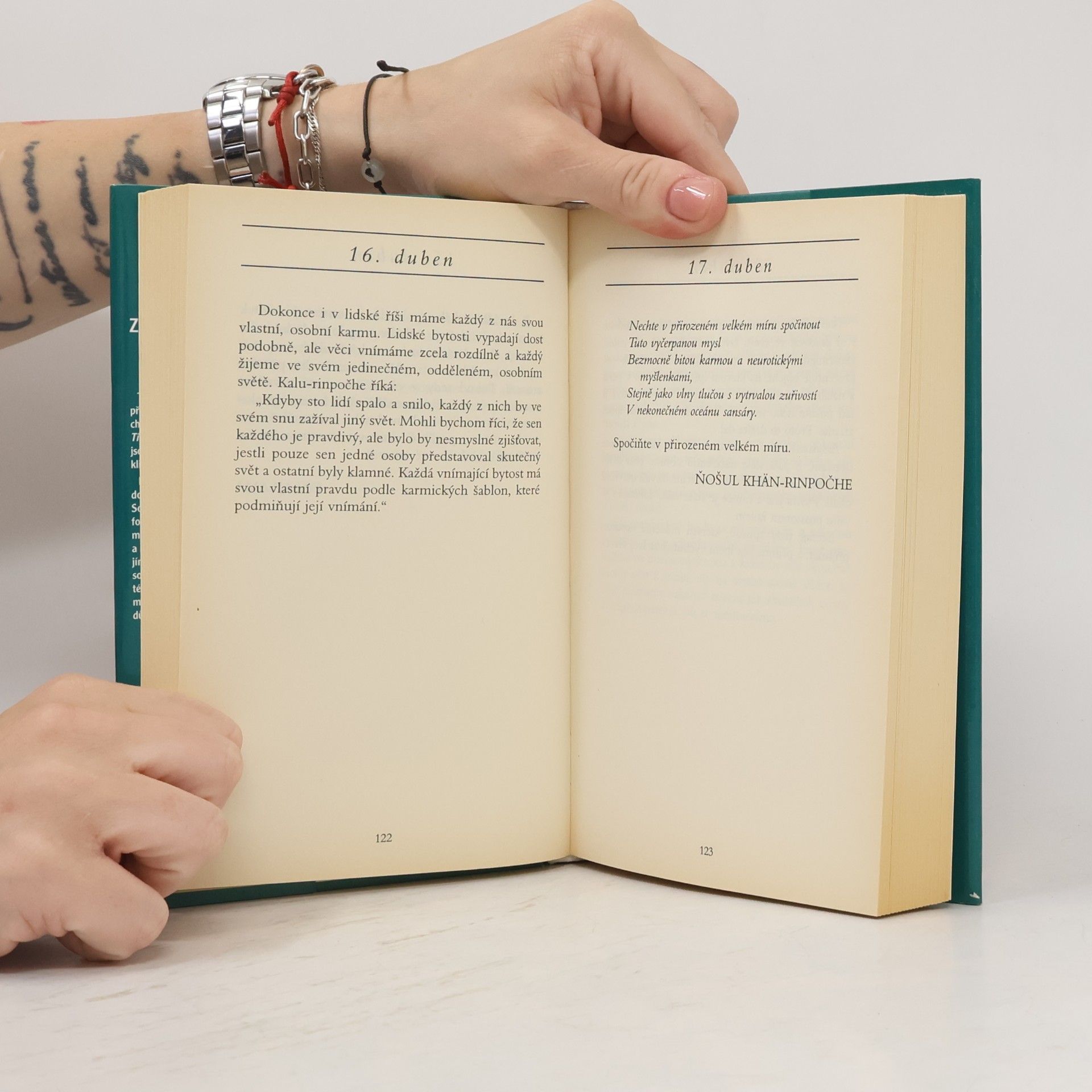 Sogyal Rinpoche Záblesky vědomí : rozjímání o žití a umírání pro každý den