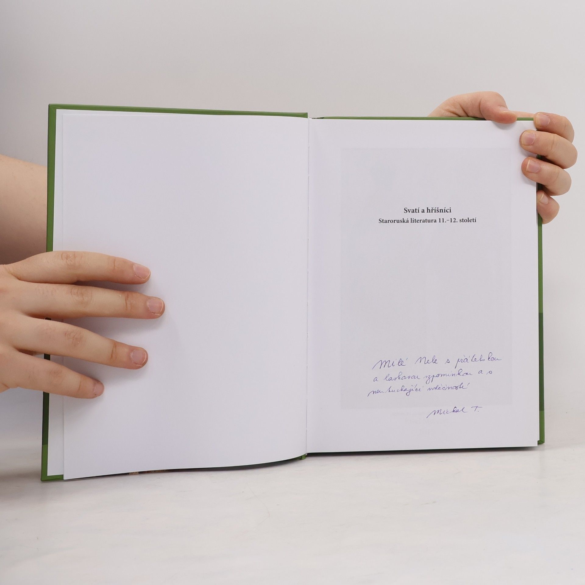 Michal Téra Svatí a hříšníci : staroruská literatura 11.-12. století