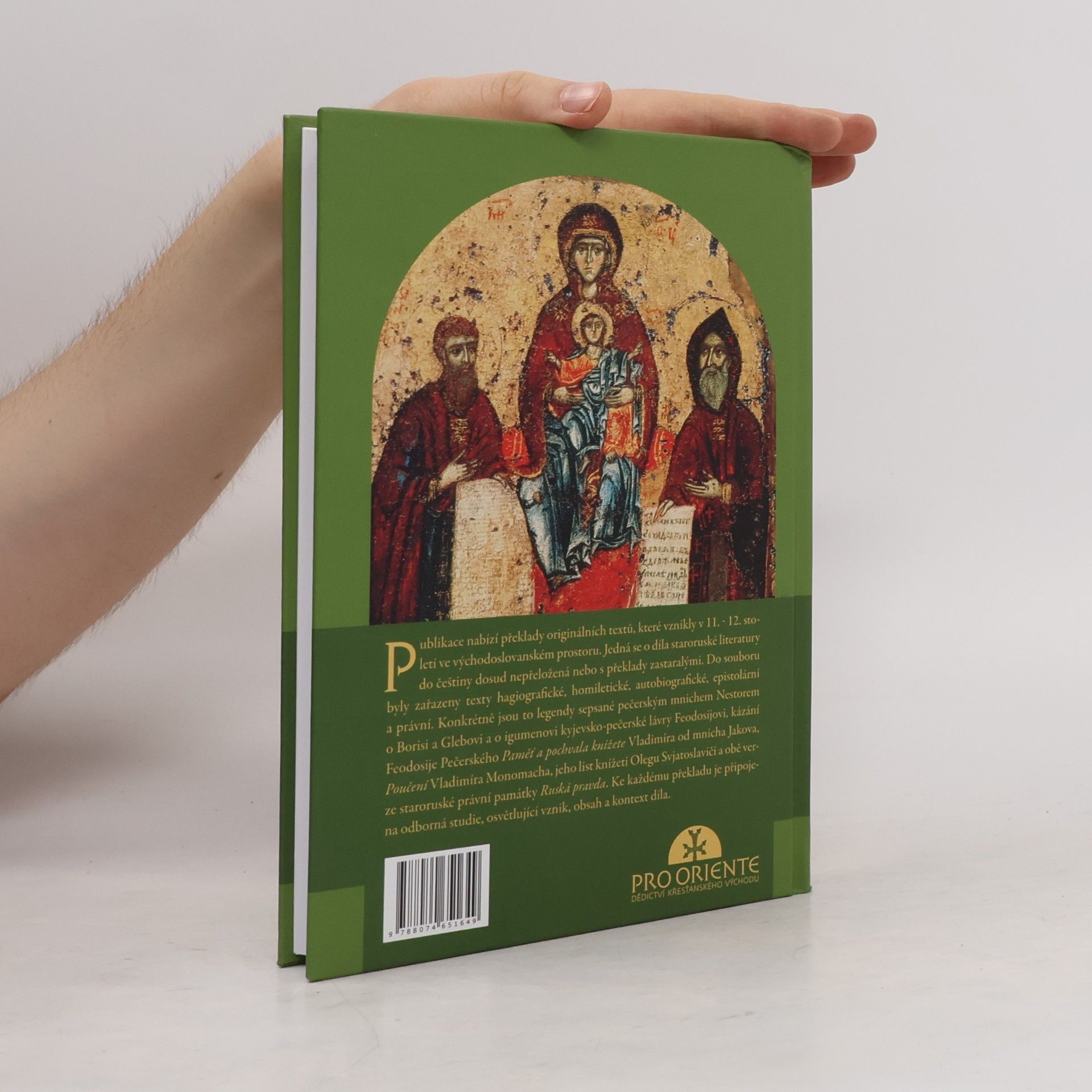 Michal Téra Svatí a hříšníci : staroruská literatura 11.-12. století
