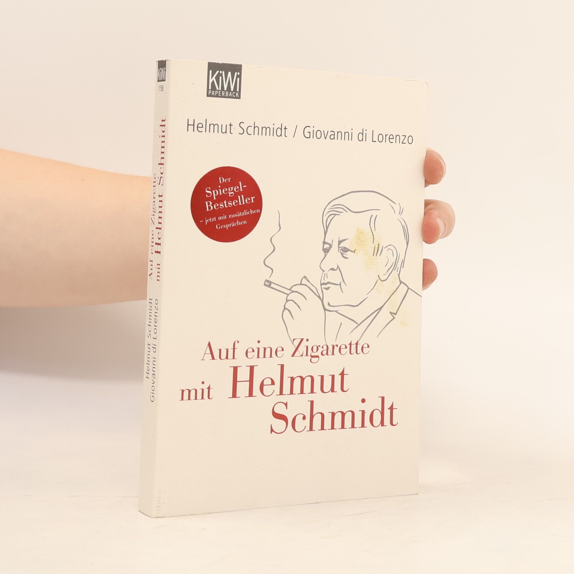Helmuth Schmidt Auf eine Zigarette mit Helmut Schmidt