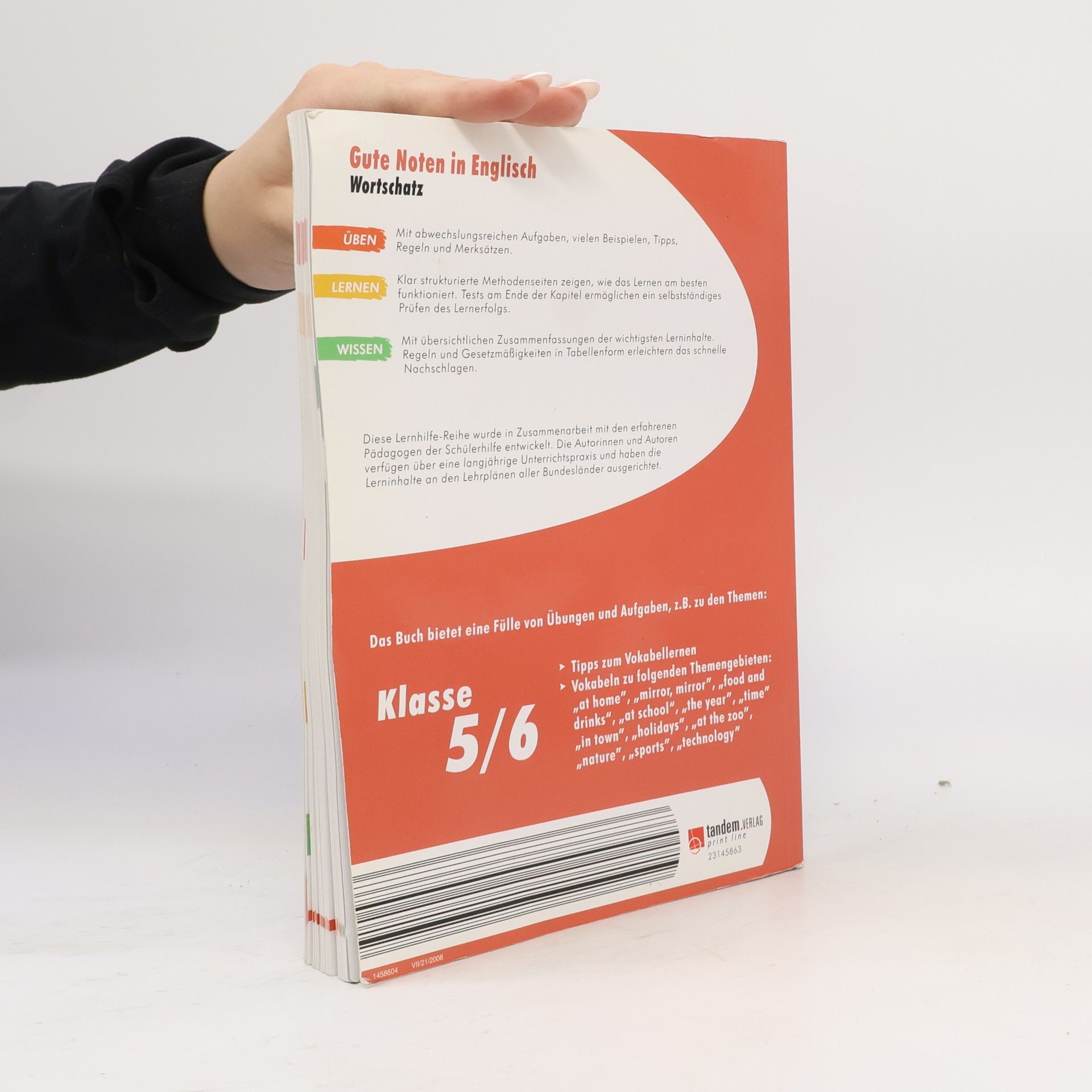 Sabina Piatzer Gute Noten in Englisch Grammatik Klasse 5/6