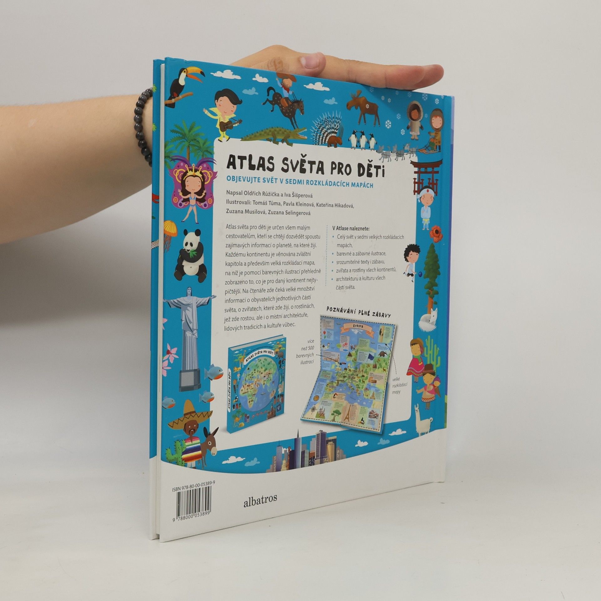 Iva Šišperová Atlas světa pro děti