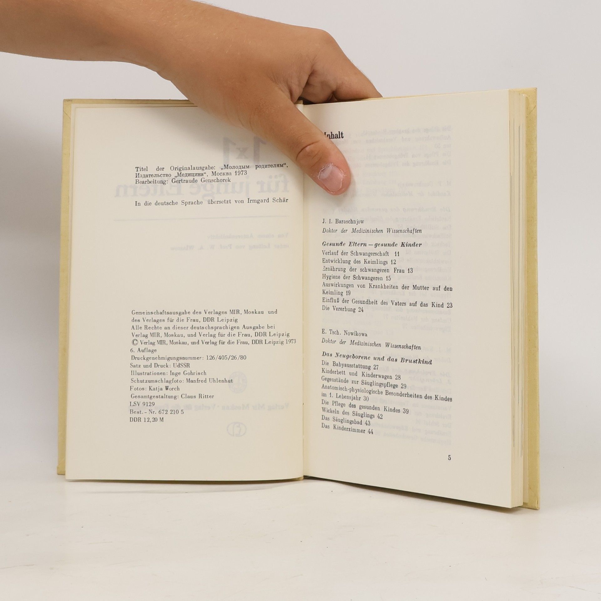 Autorenkollektiv 1x1 für junge Eltern