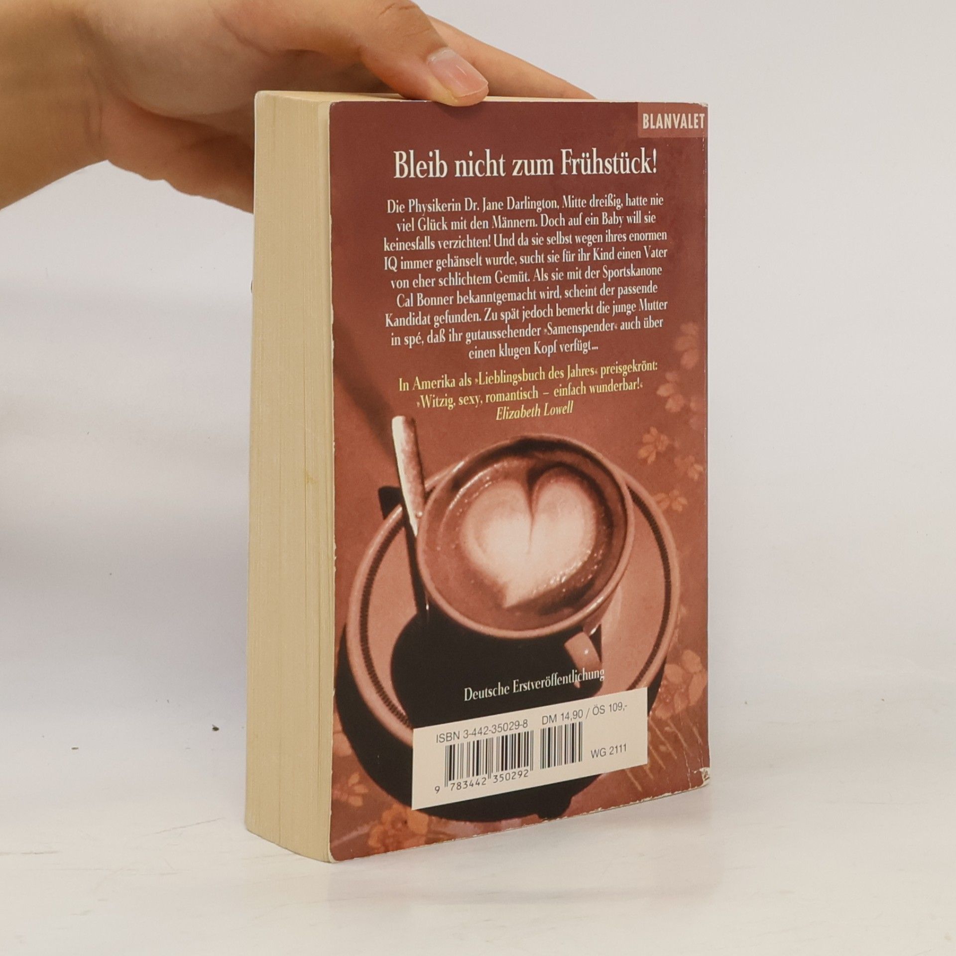 Susane Elizabeth Phillips Bleib nicht zum Frühstück!