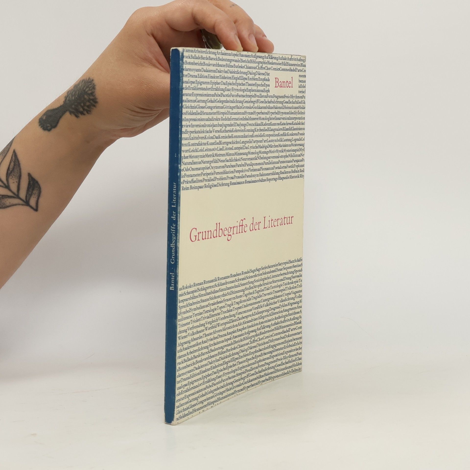 Otto Bantel Grundbegriffe der Literatur