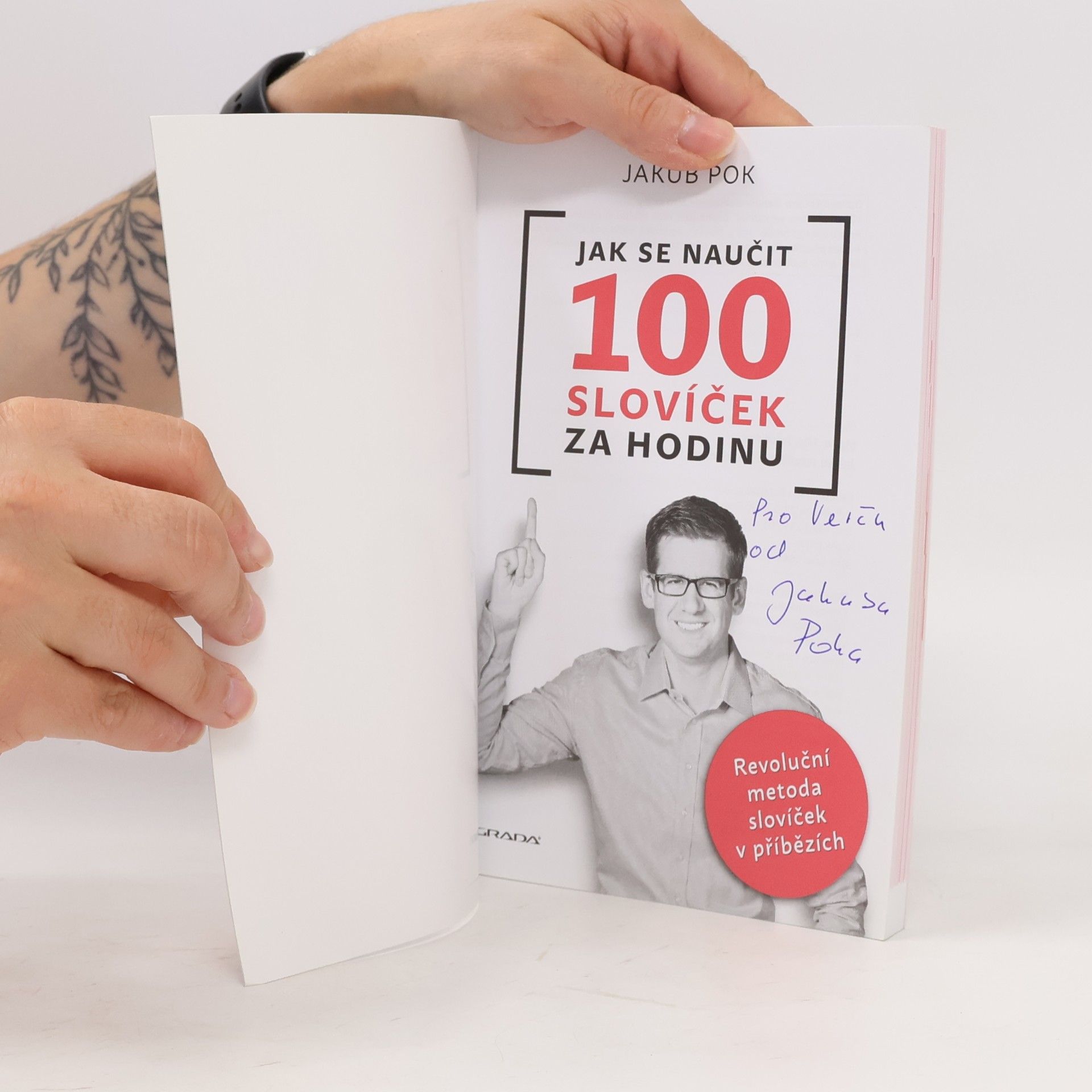 Jakub Pok Jak se naučit 100 slovíček za hodinu: revoluční metoda slovíček v příbězích