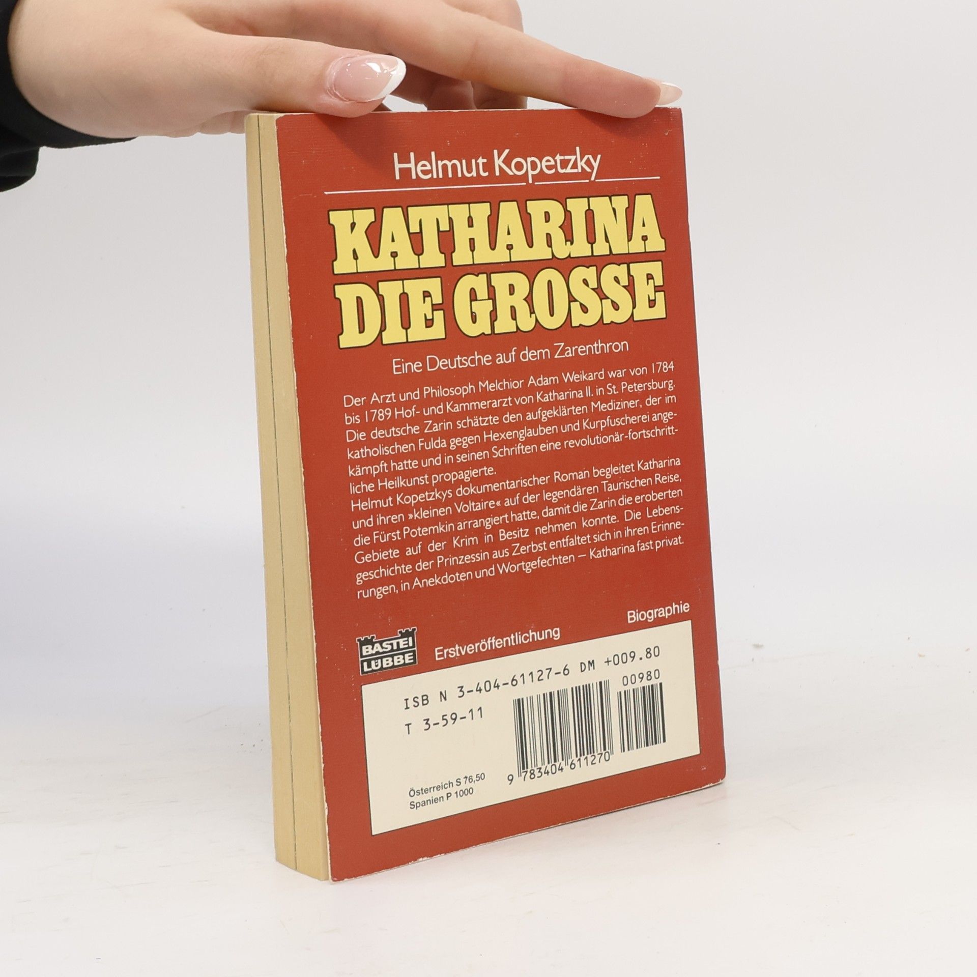 Helmut Kopetzky Katharina die Grosse