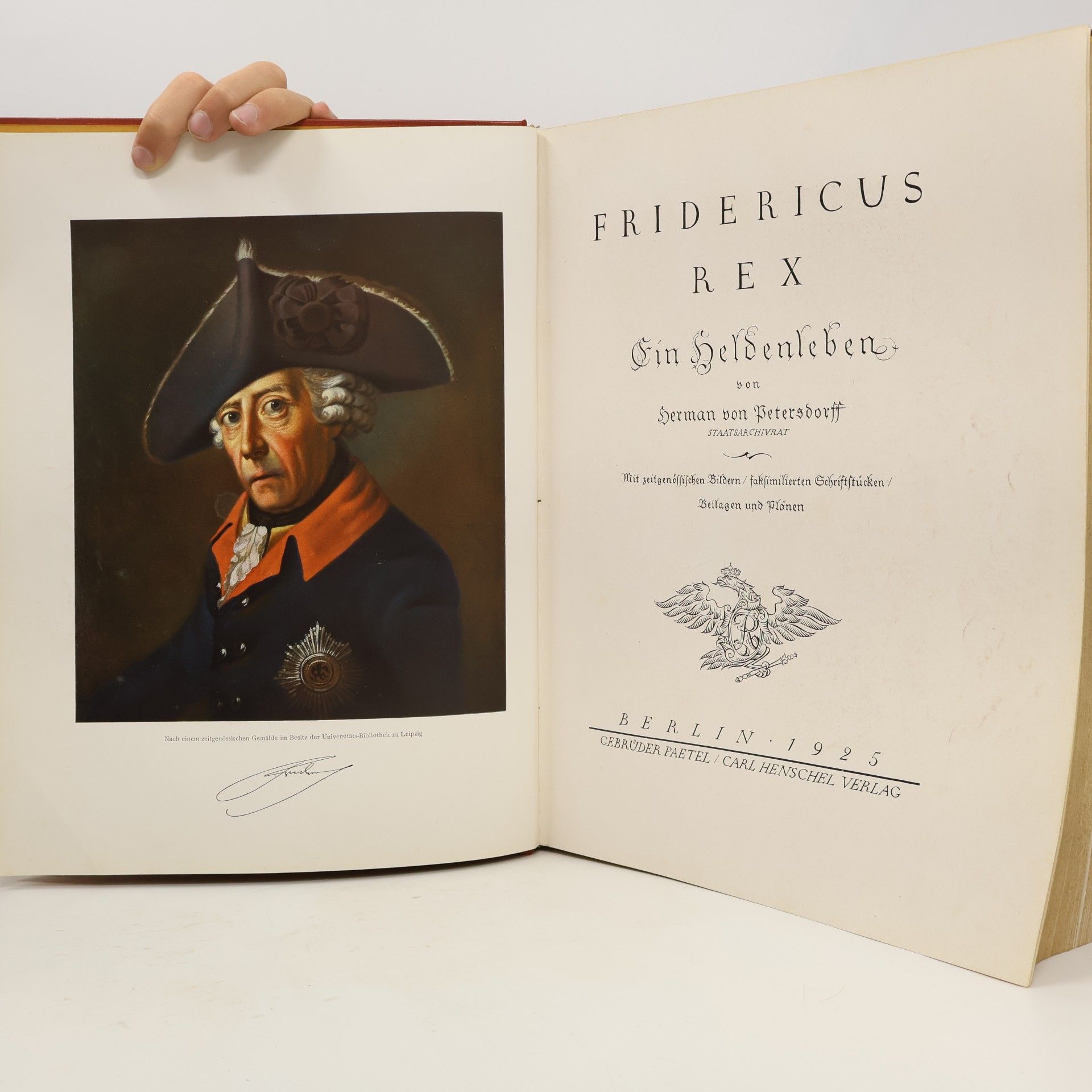 Herman von Petersdorff Fridericus Rex