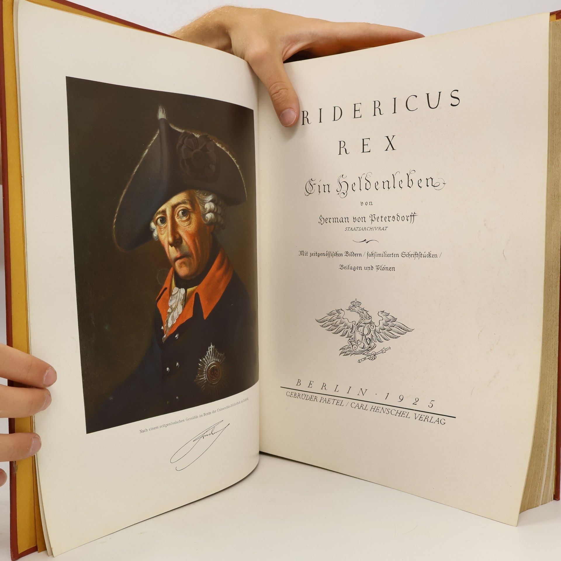 Herman von Petersdorff Fridericus Rex