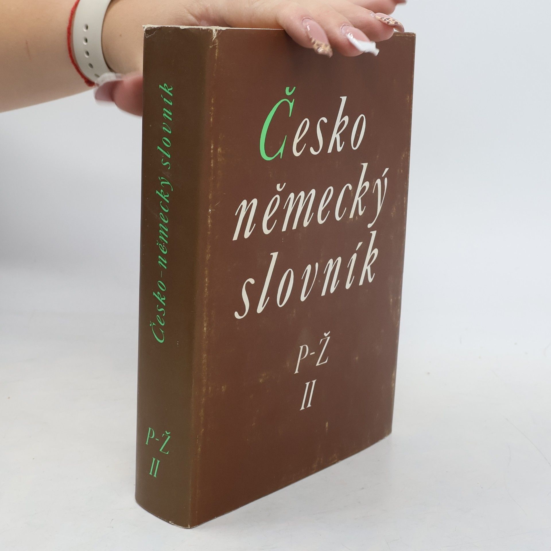 Hugo Siebenschein Česko německý slovník II. P-Ž