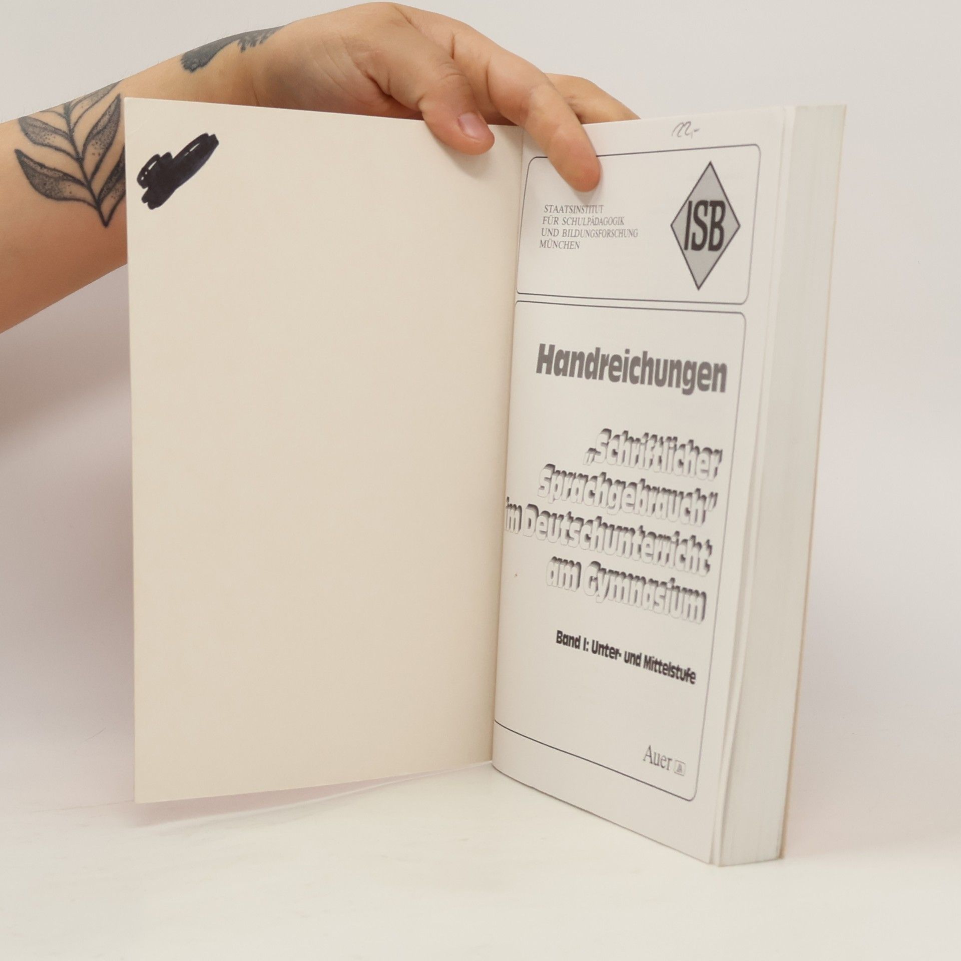 Various authors Handreichungen