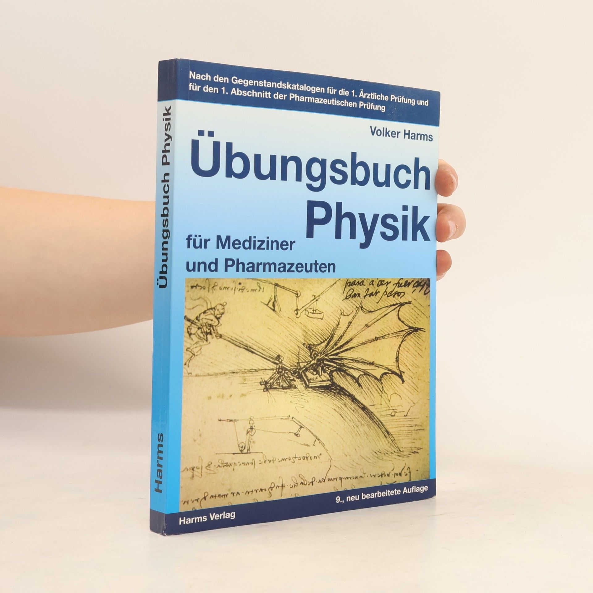Volker Harms Übungsbuch Physik für Mediziner und Pharmazeuten