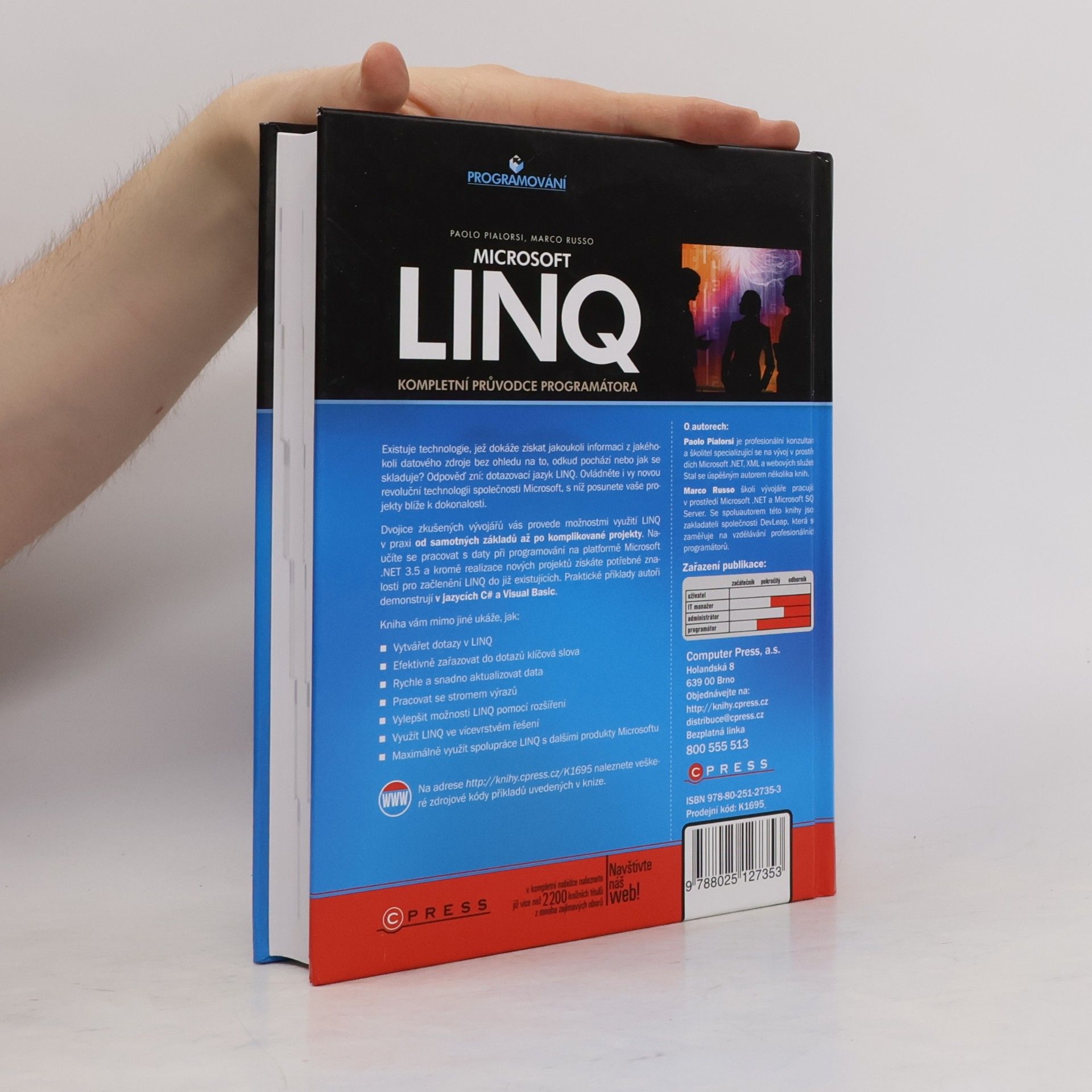 Paolo Pialorsi Microsoft LINQ: Kompletní průvodce programátora