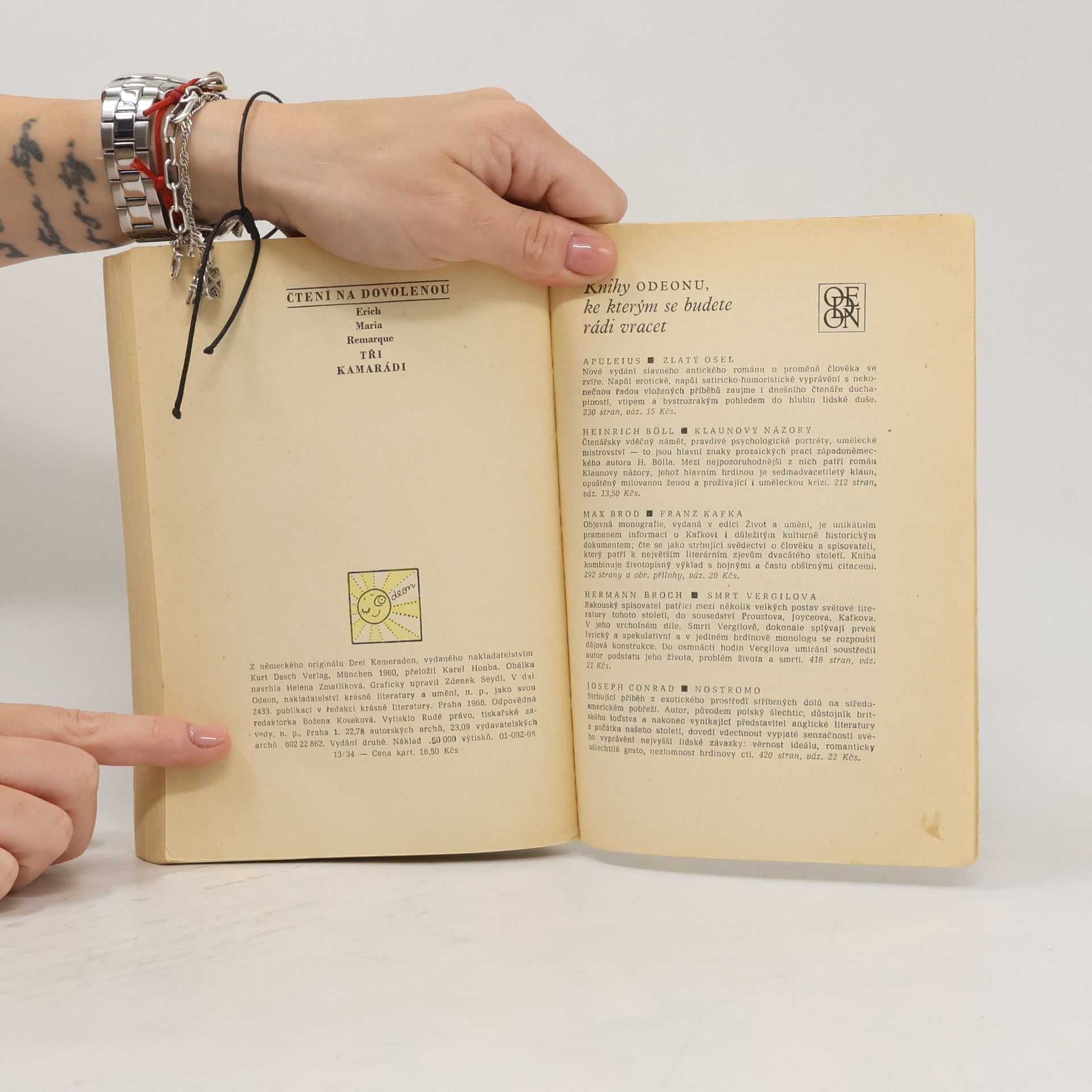 Erich Maria Remarque Tři kamarádi