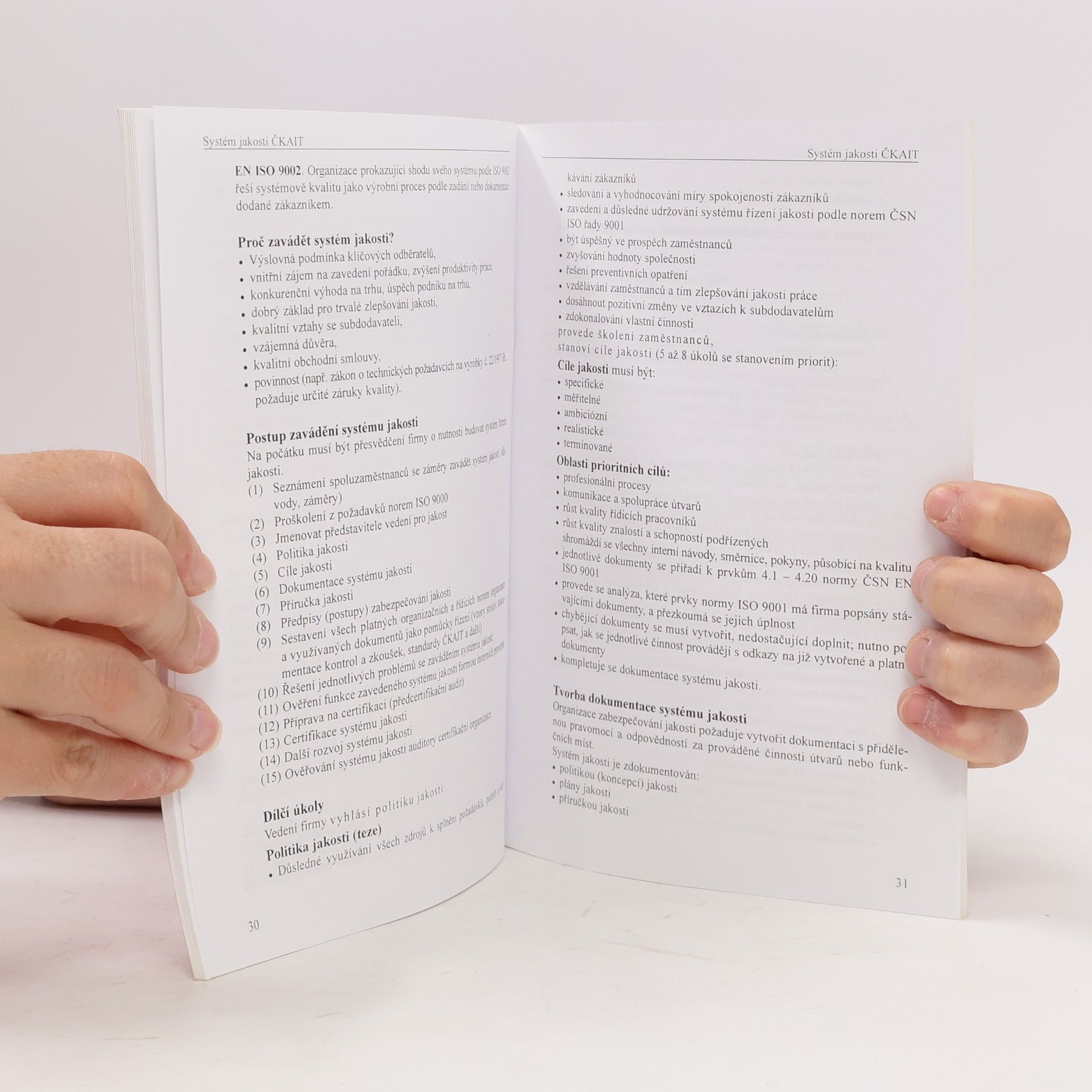 Autorenkollektiv Projekt systému jakosti ČKAIT podle ČSN EN ISO 9001/2