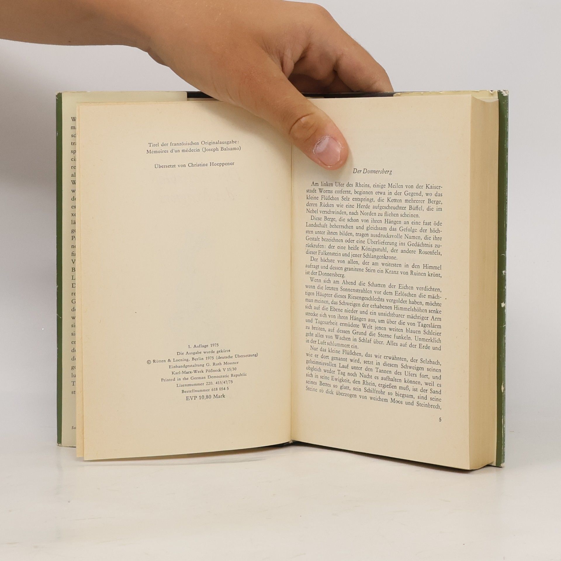 Alexandre Dumas Der Ratschluss des Magiers