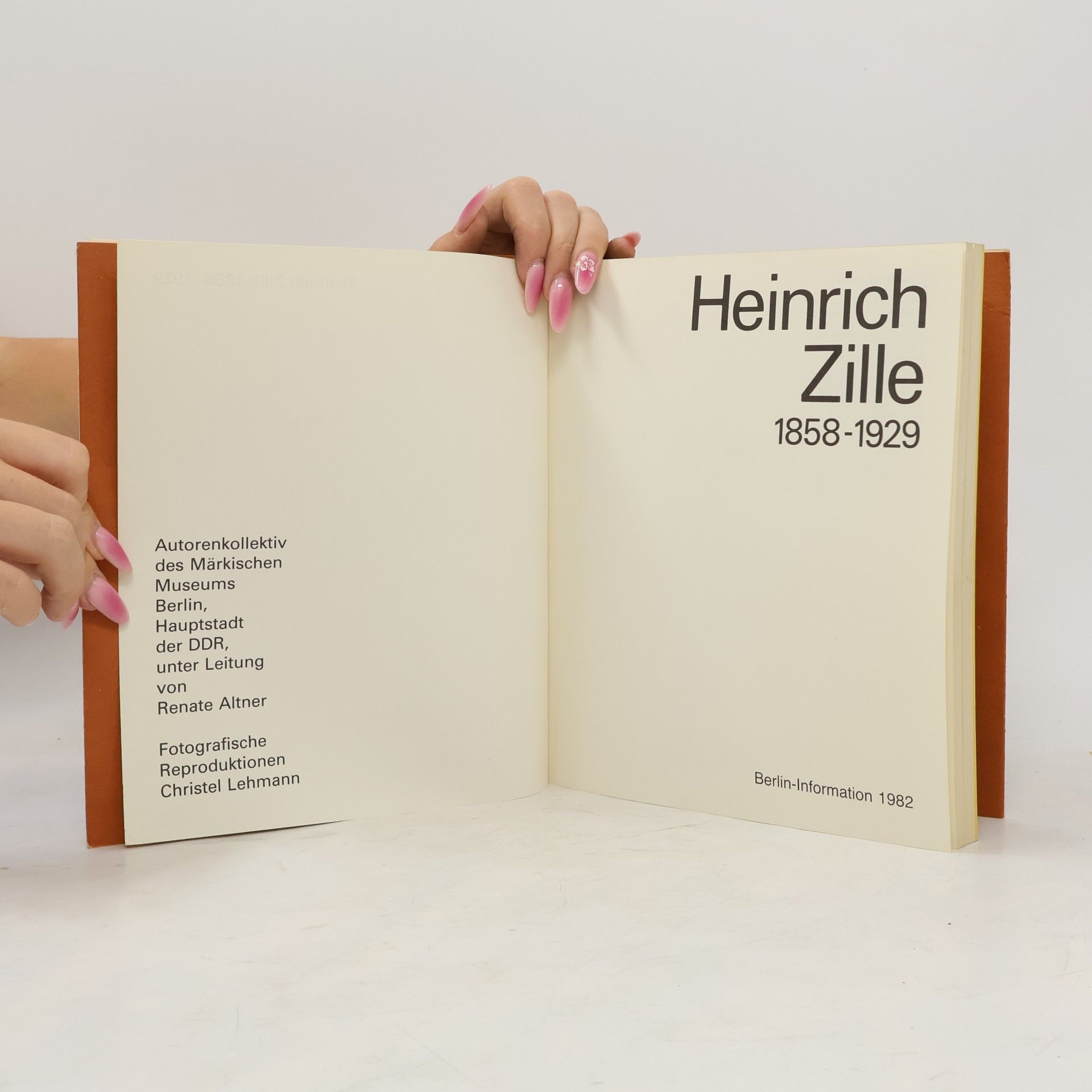 Autorenkollektiv Heinrich Zille 1858-1929