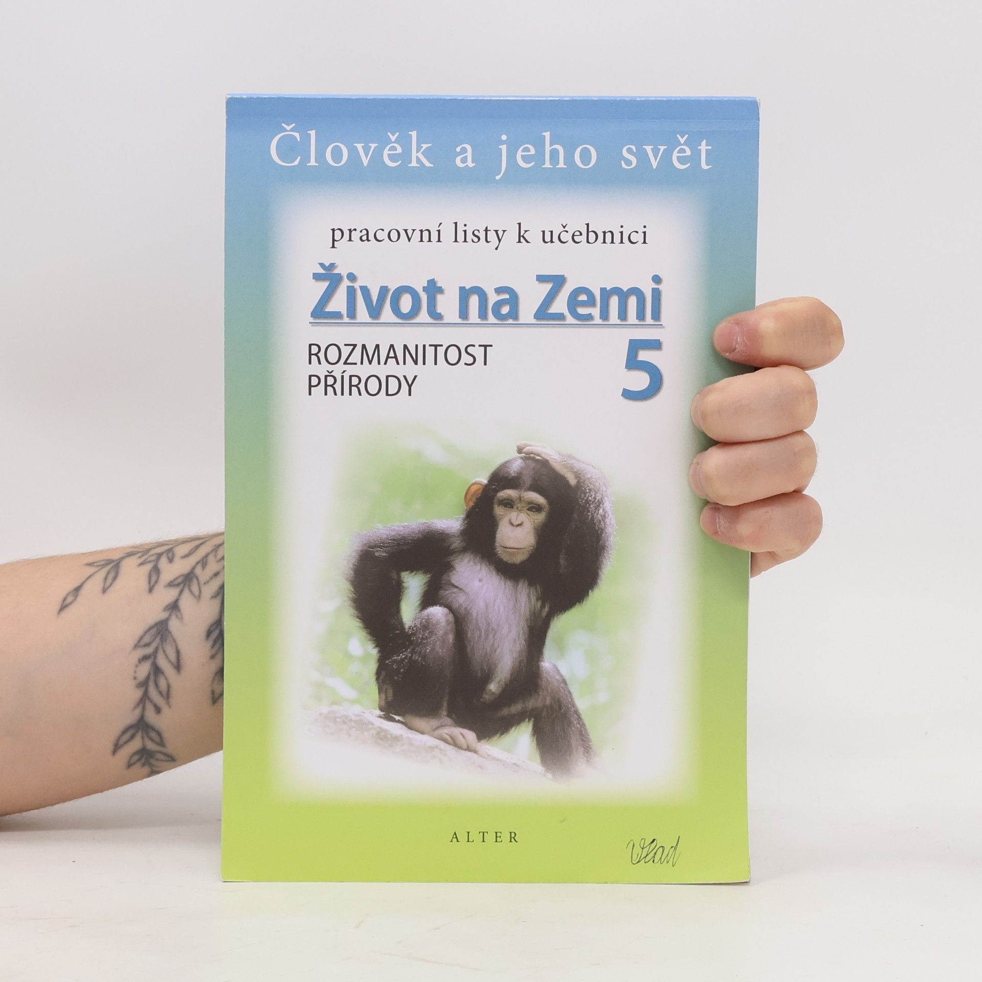 Helena Kholová Život na Zemi 5. Rozmanitost přírody, člověk a jeho zdraví (učebnice + pracovní sešit)