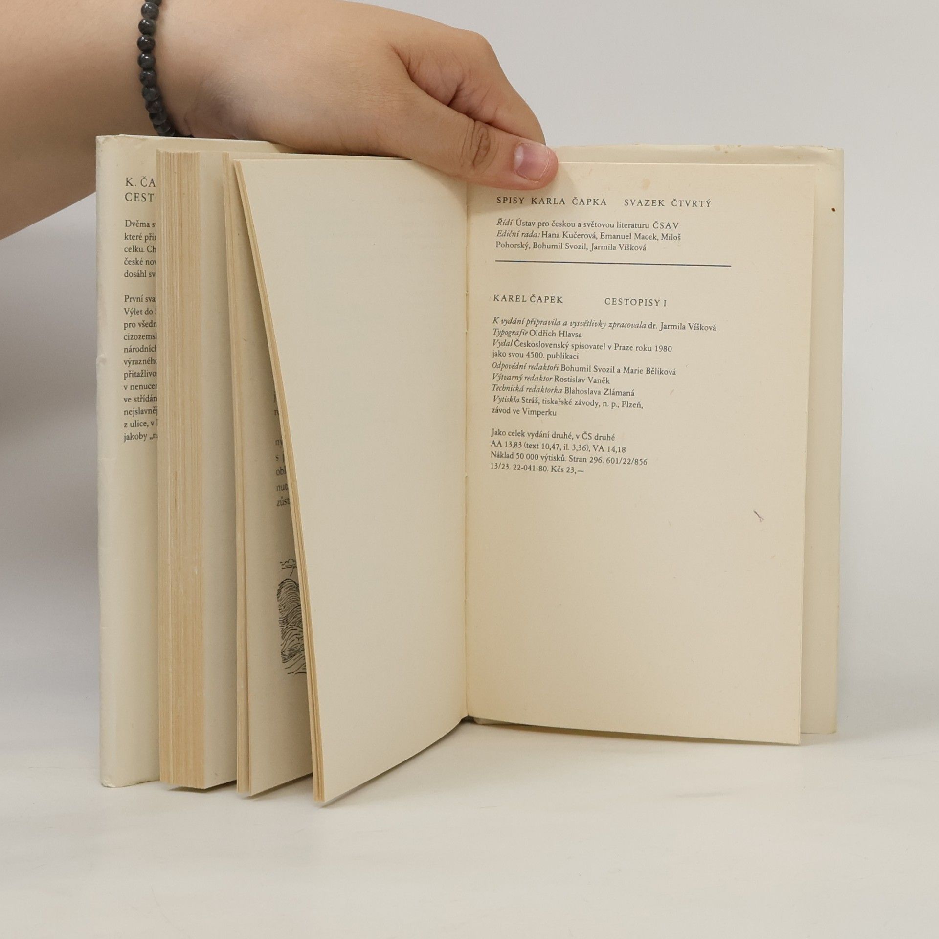 Karel Čapek Spisy Karla Čapka. Cestopisy I.