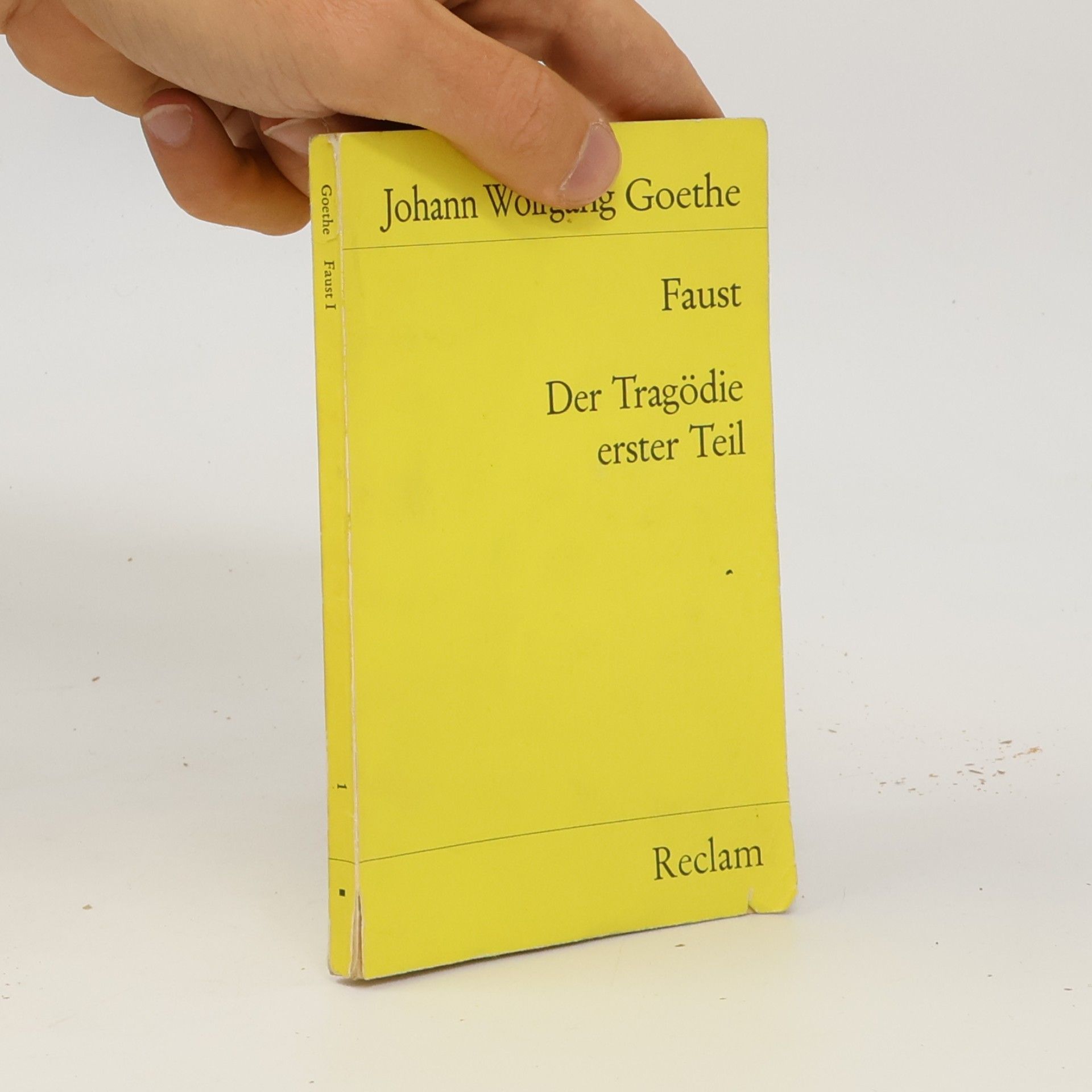 Johann Wolfgang von Goethe Faust : der Tragödie Erster teil