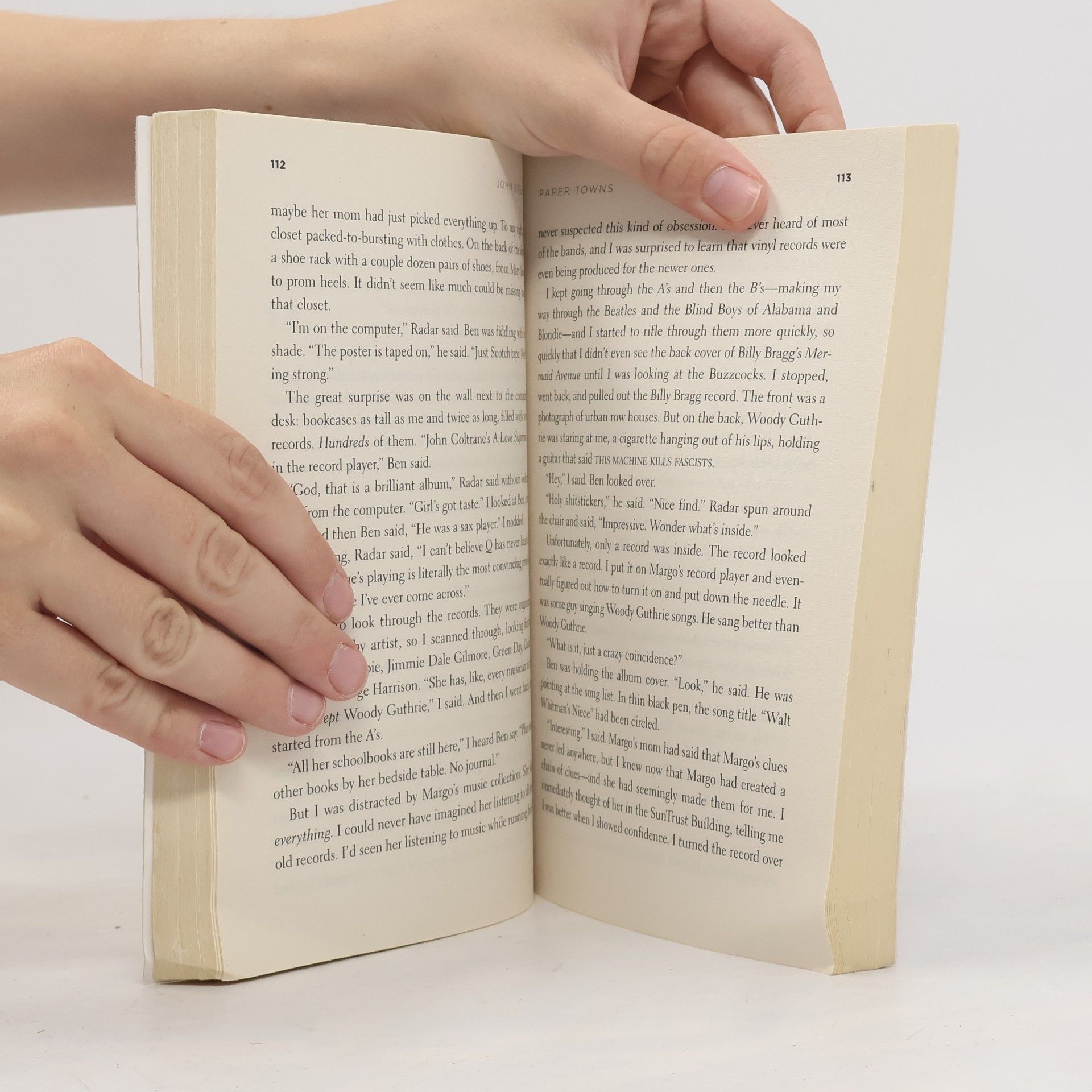 John Green Paper Towns