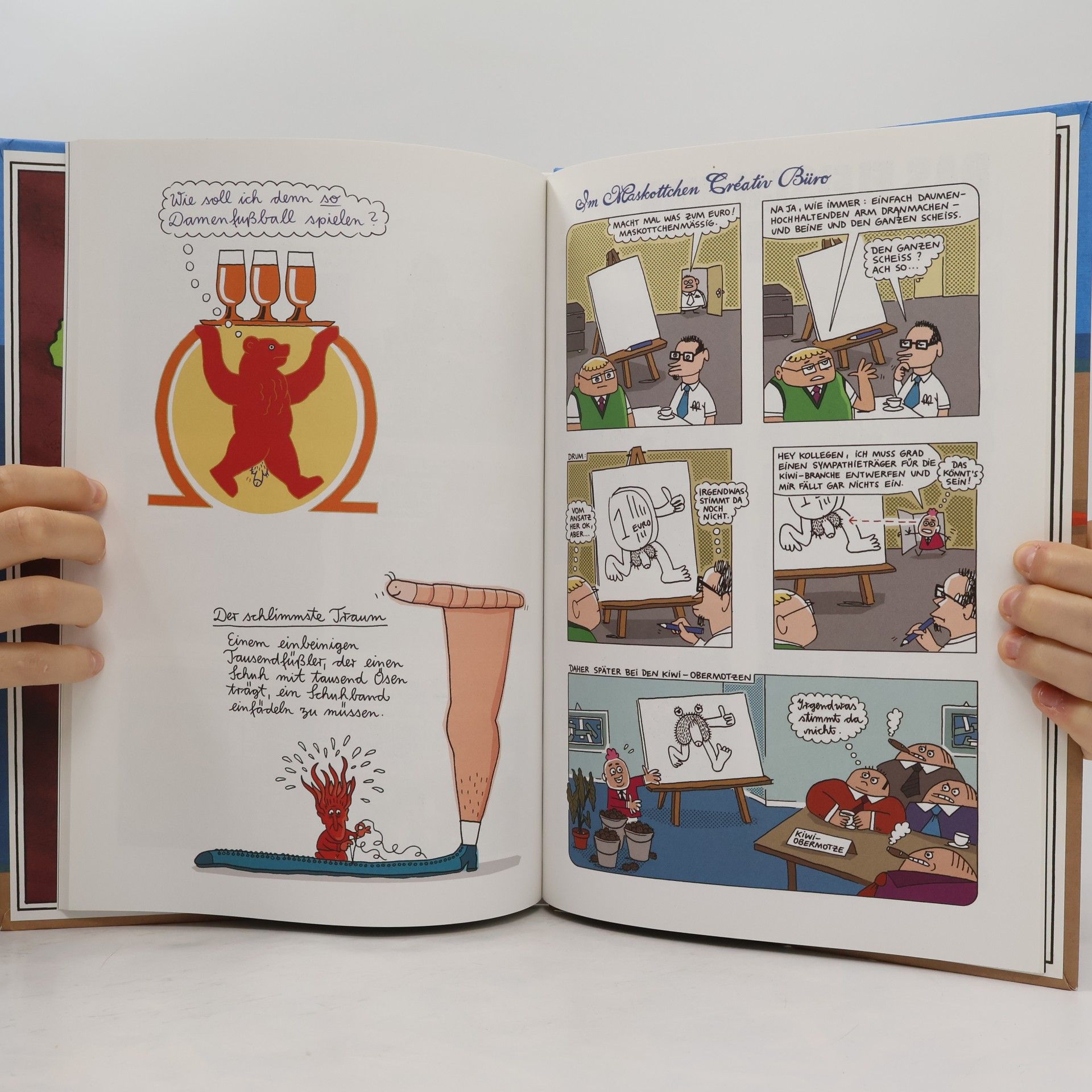 Max Goldt Carlsen Comics: Oh Schlagsahne. Hier müssen Menschen sein.