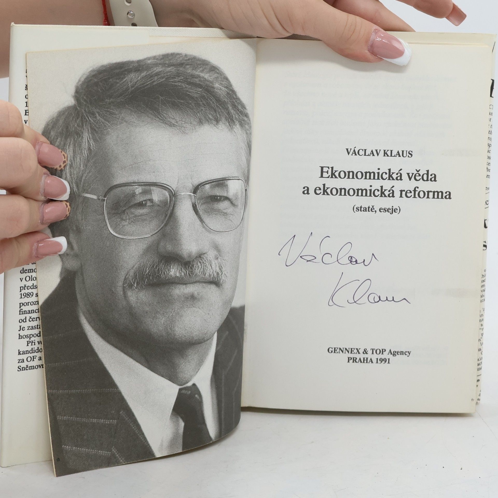 Václav Klaus Ekonomická věda a ekonomická reforma
