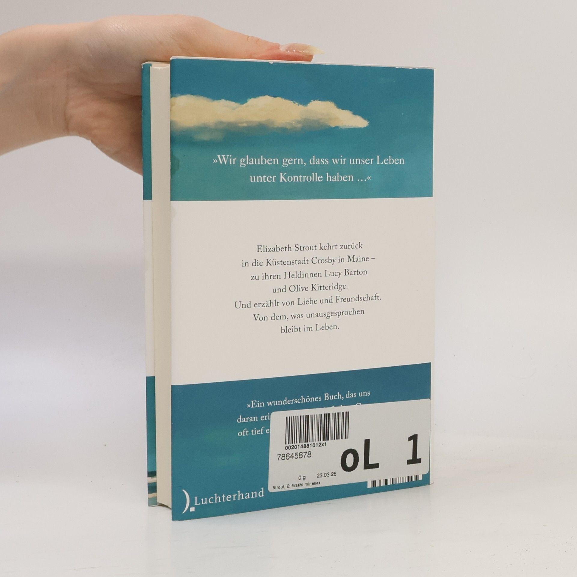 Elizabeth Strout Erzähl mir alles