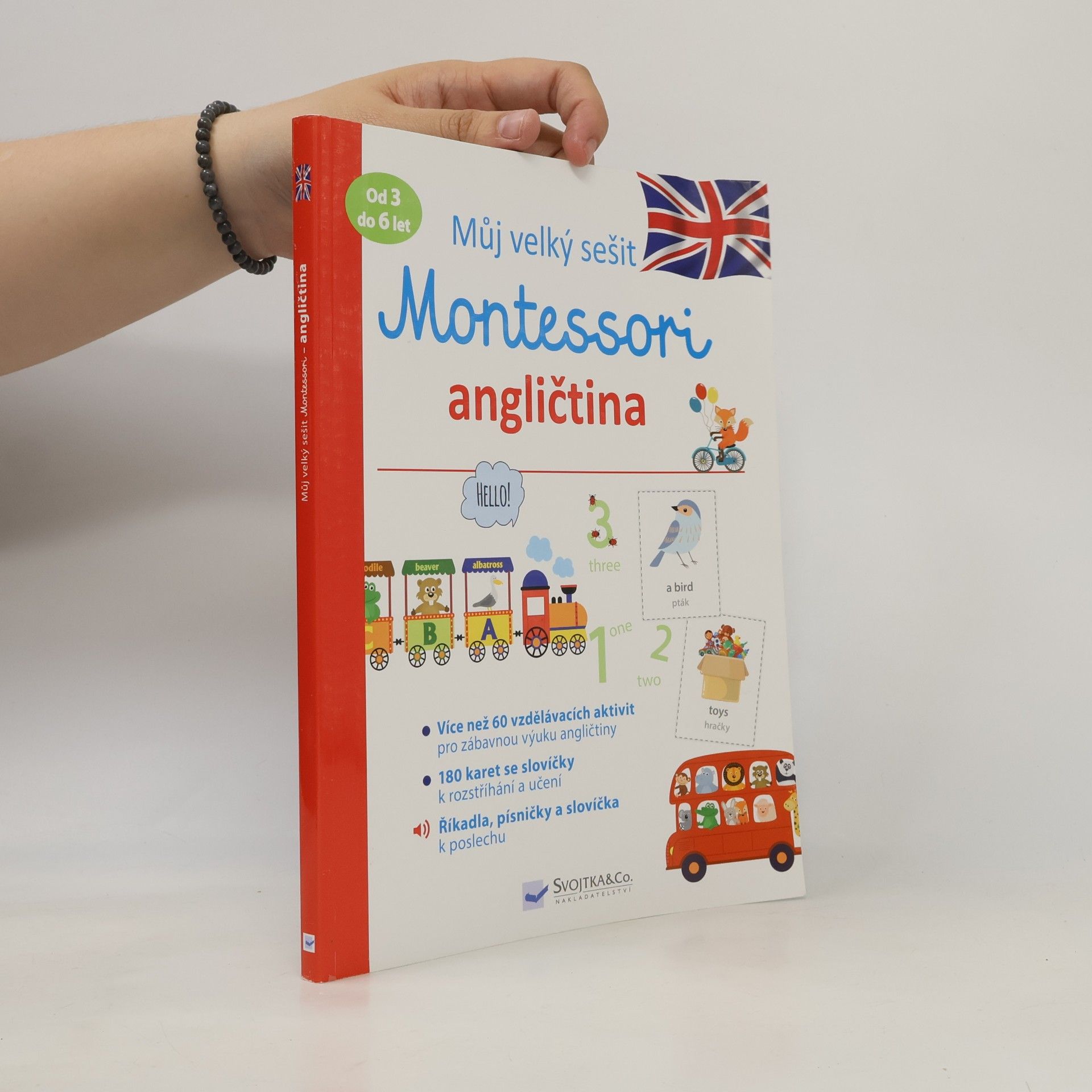 Lydie Barusseau Můj velký sešit Montessori. Angličtina